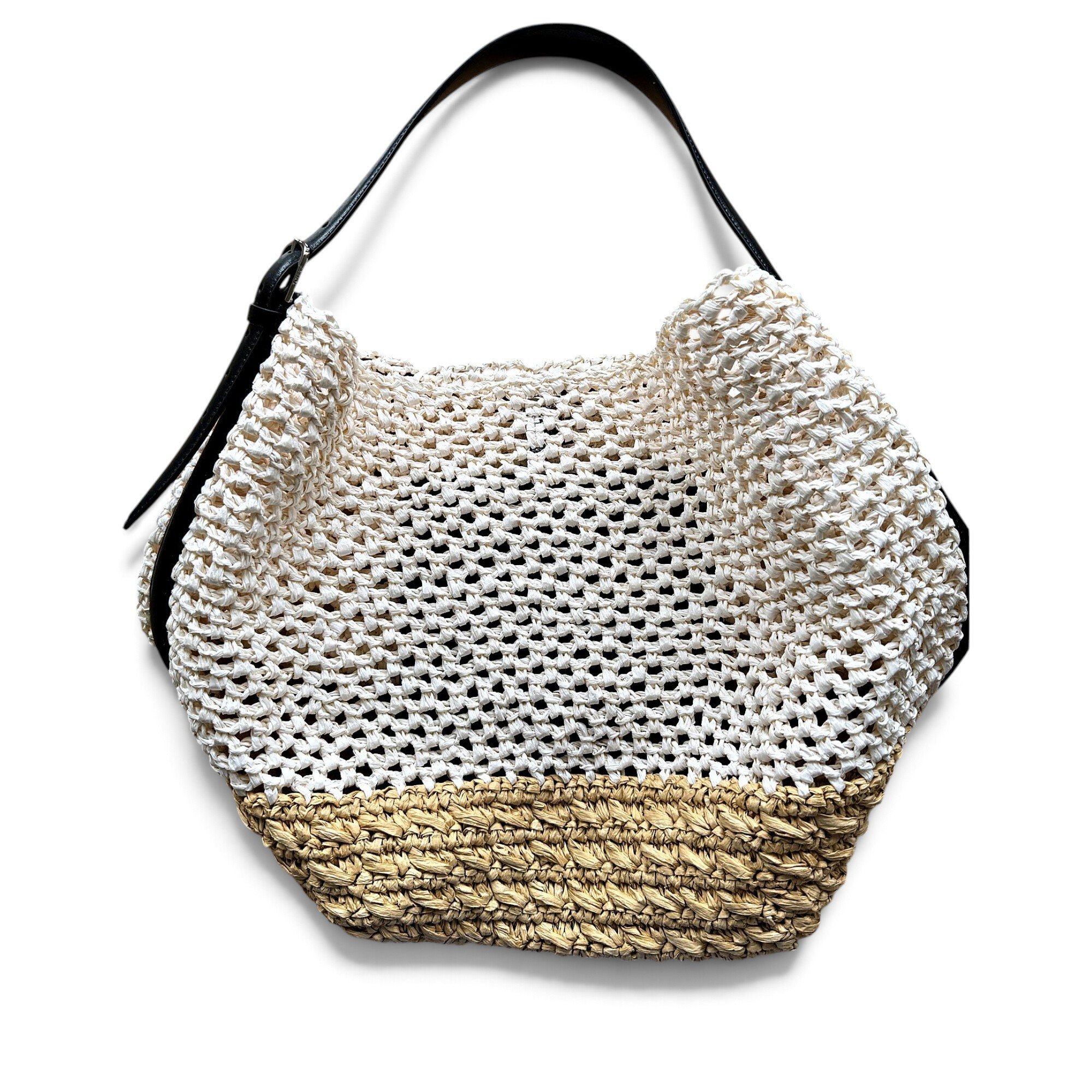 Leather tote