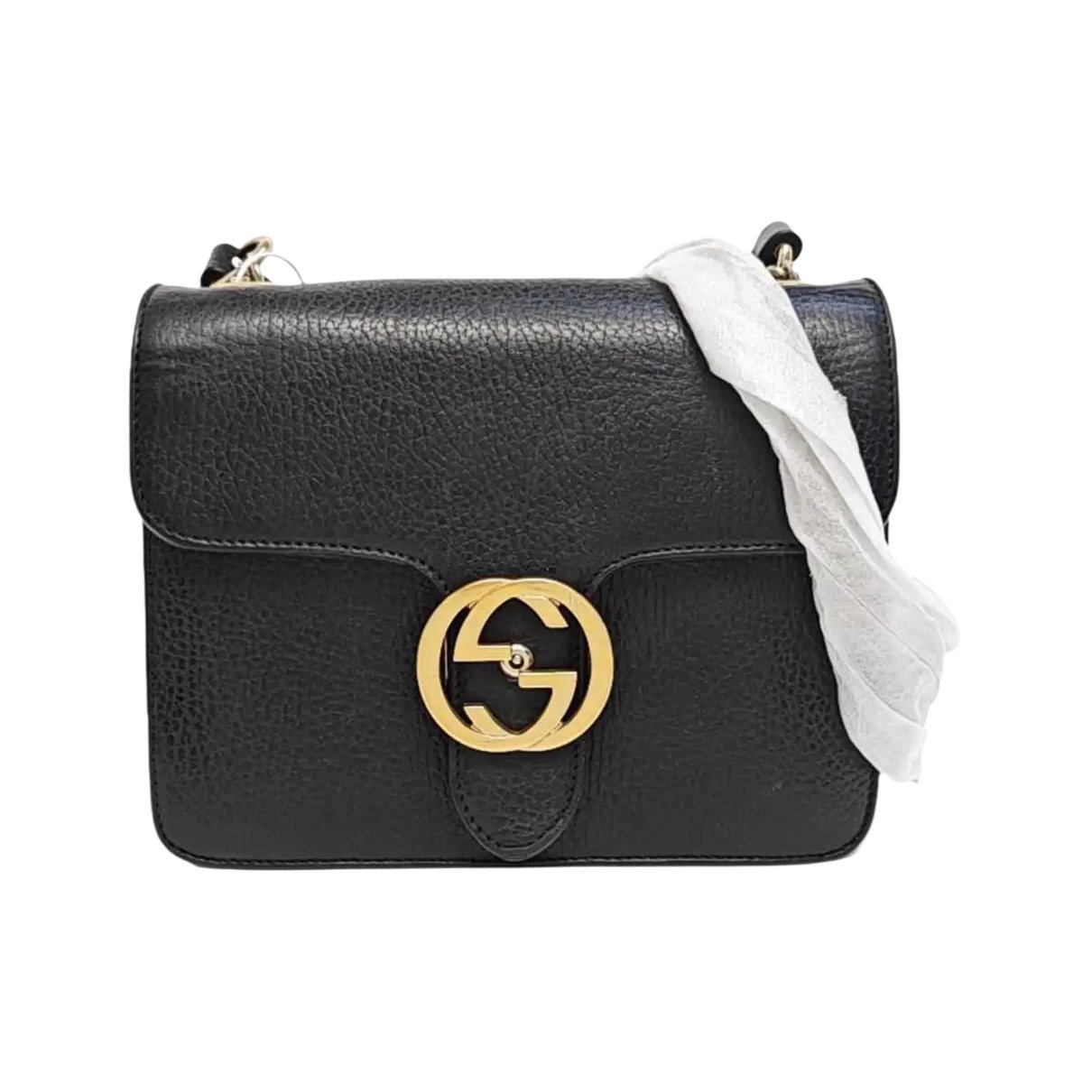 Leather crossbody bag