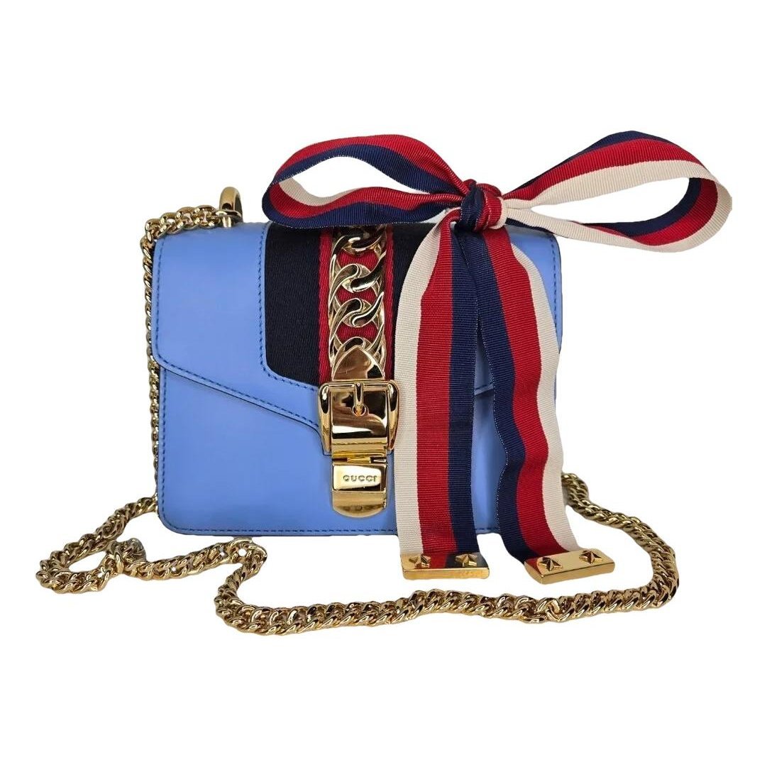 Sylvie Flap Chain leather mini bag