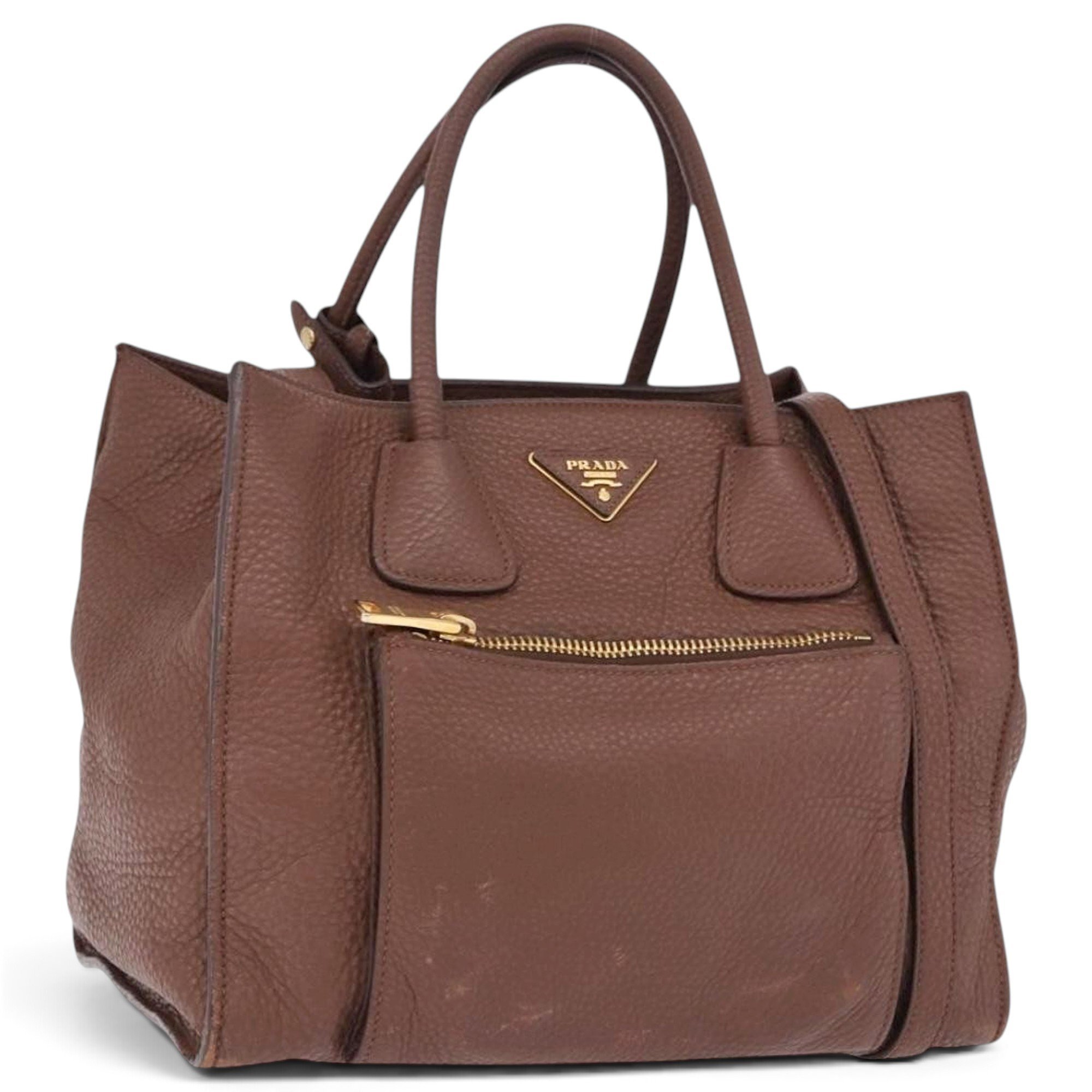 Leather handbag