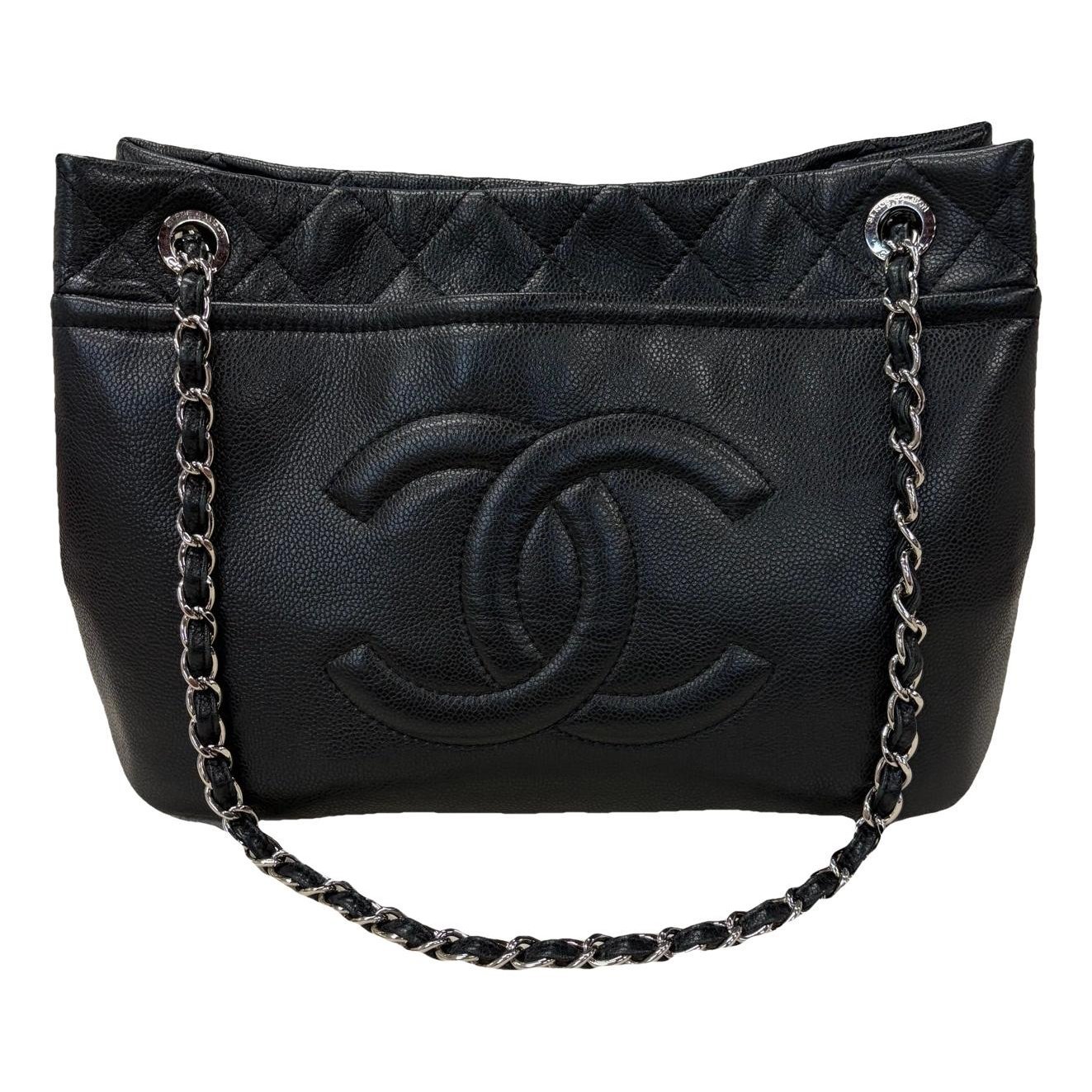 Leather tote