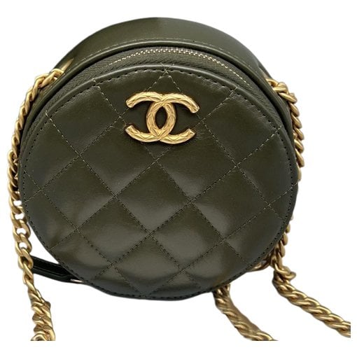 Trendy CC Vanity leather handbag
