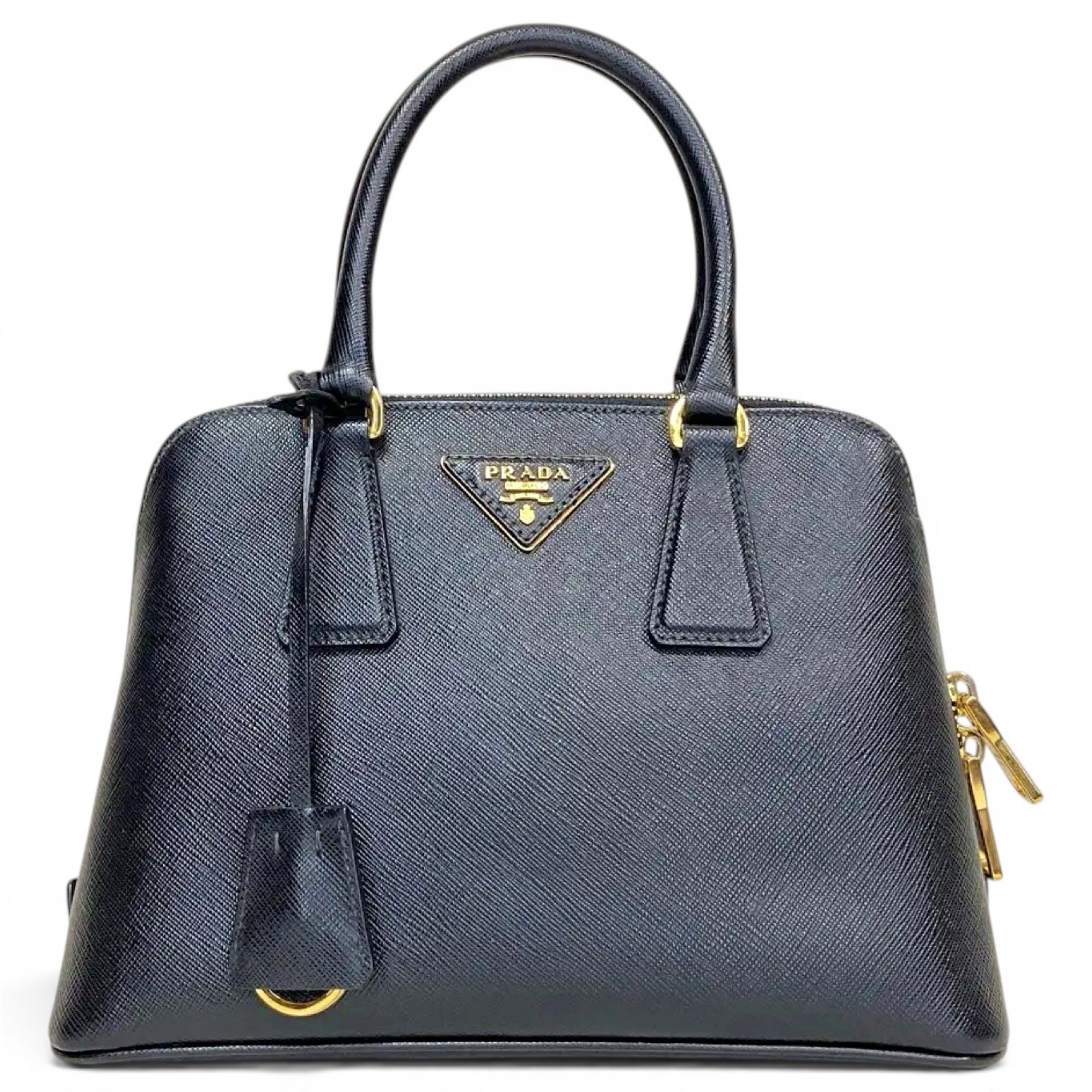 Promenade leather handbag