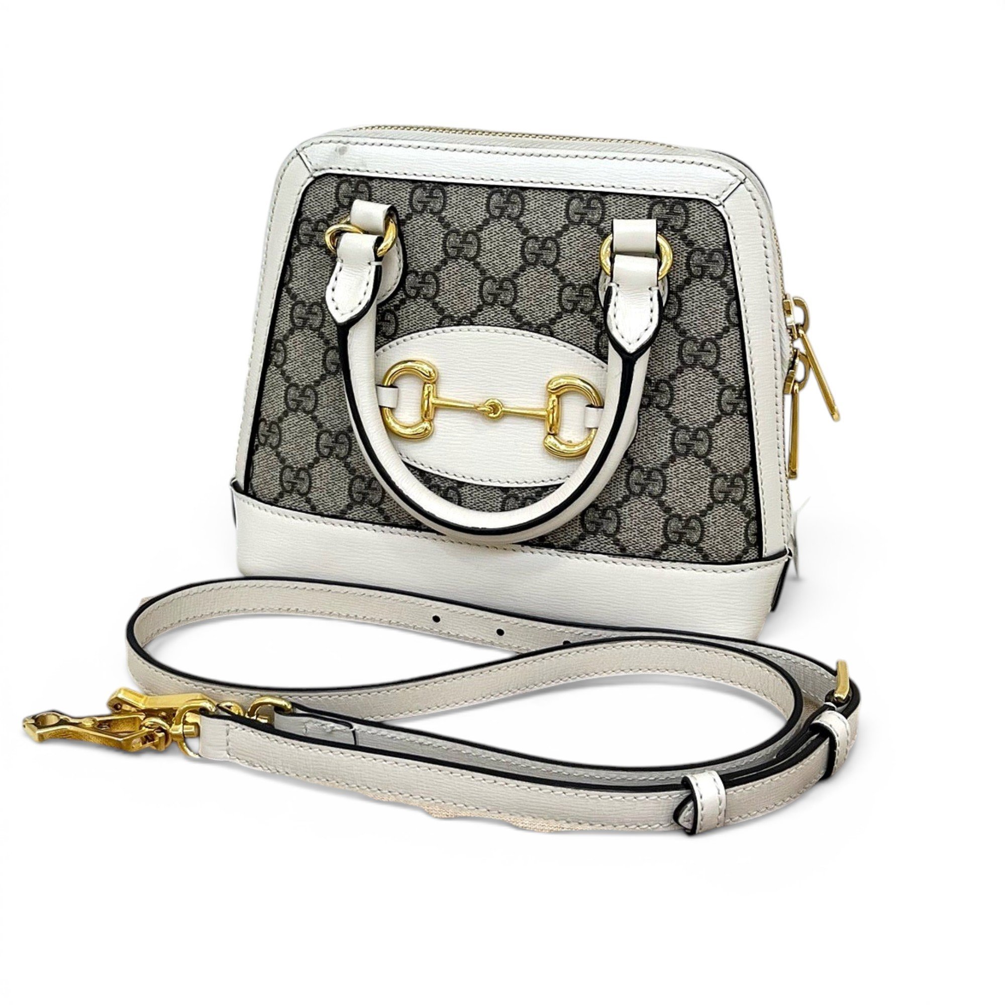 Handle Horsebit 1955 cloth handbag