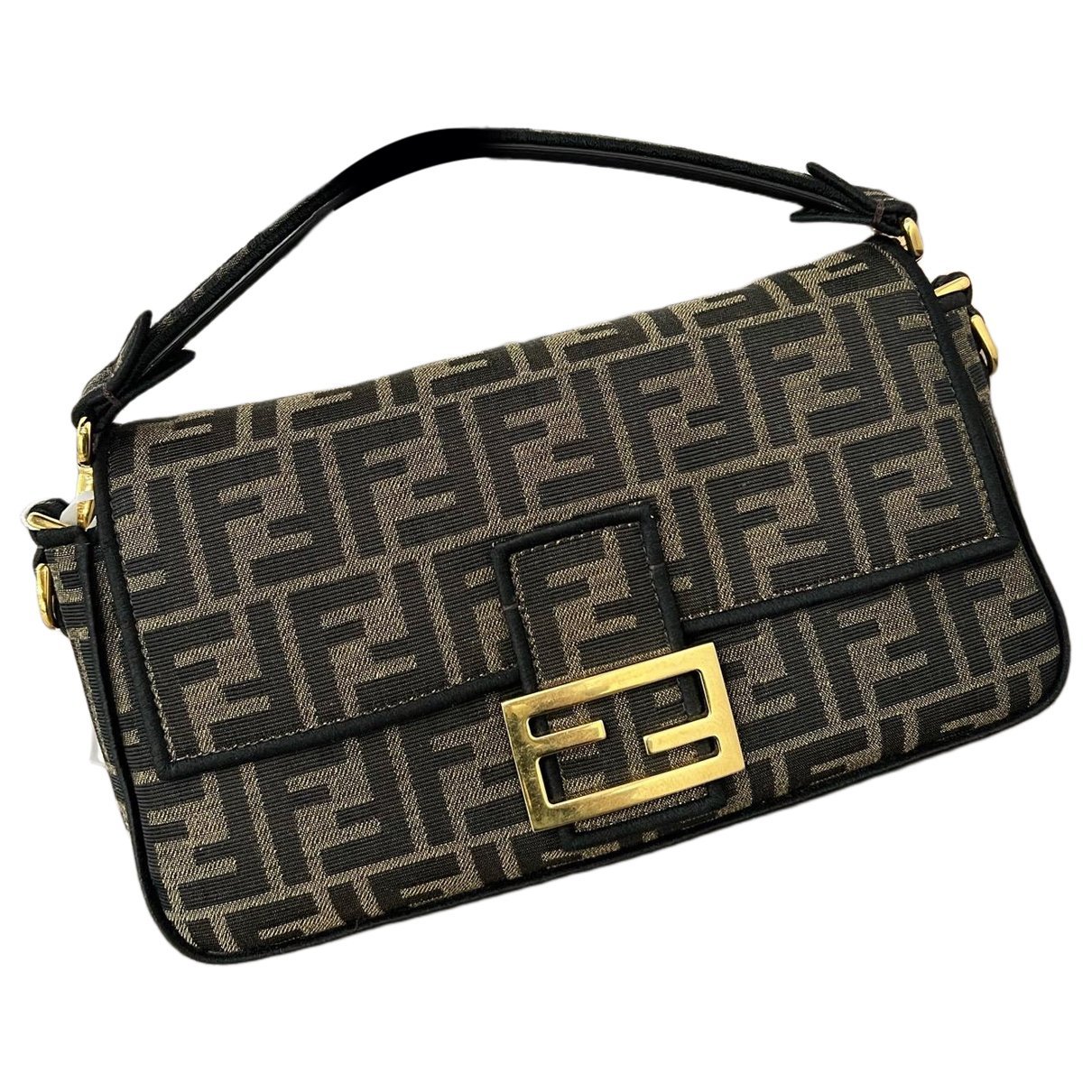 Baguette leather handbag