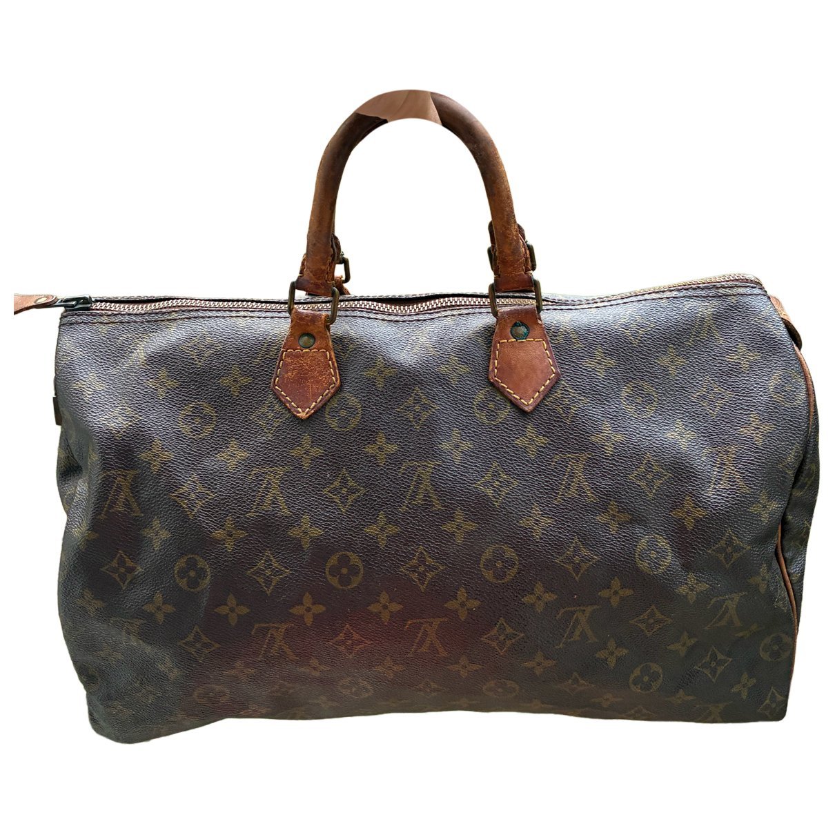 Speedy leather handbag