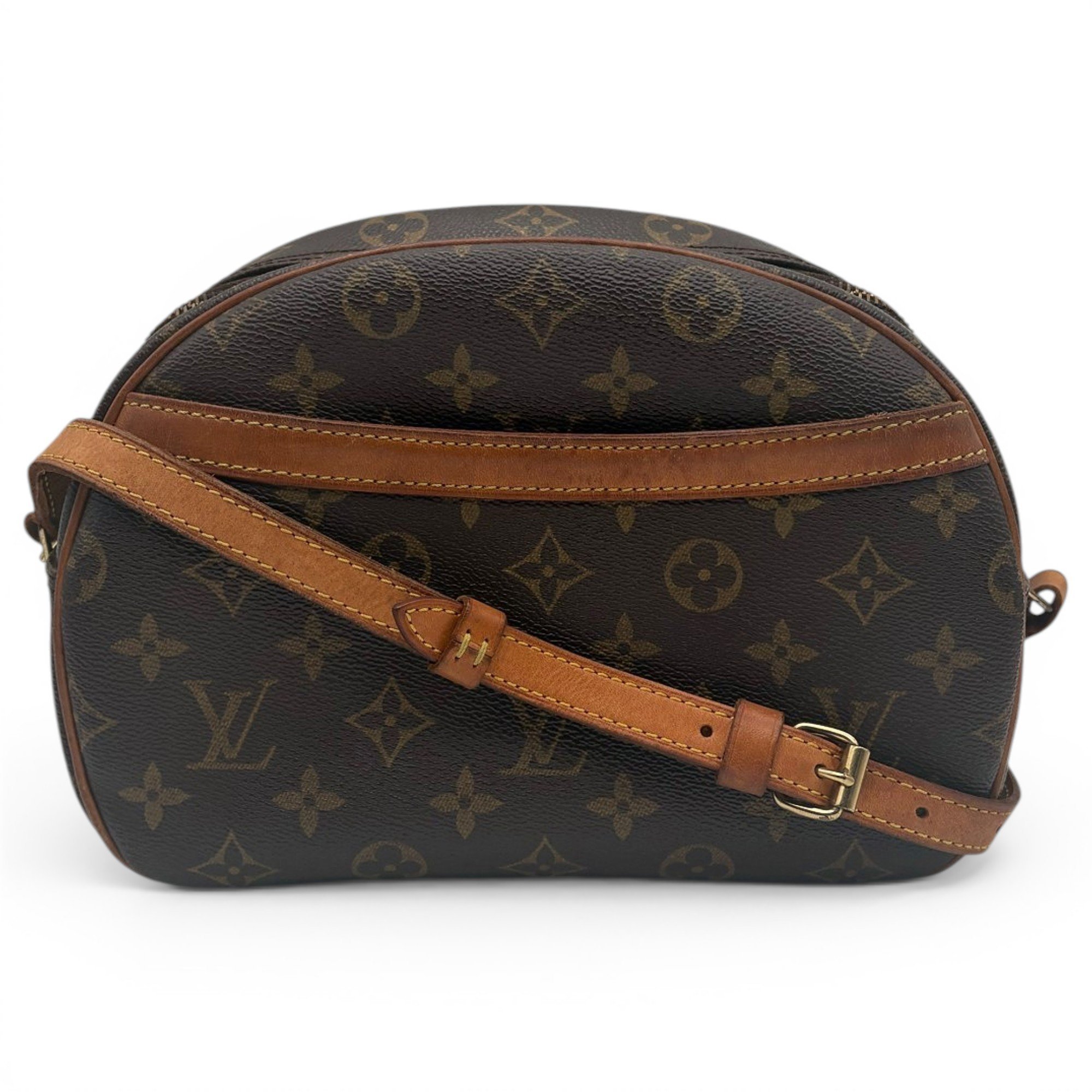 Blois leather crossbody bag