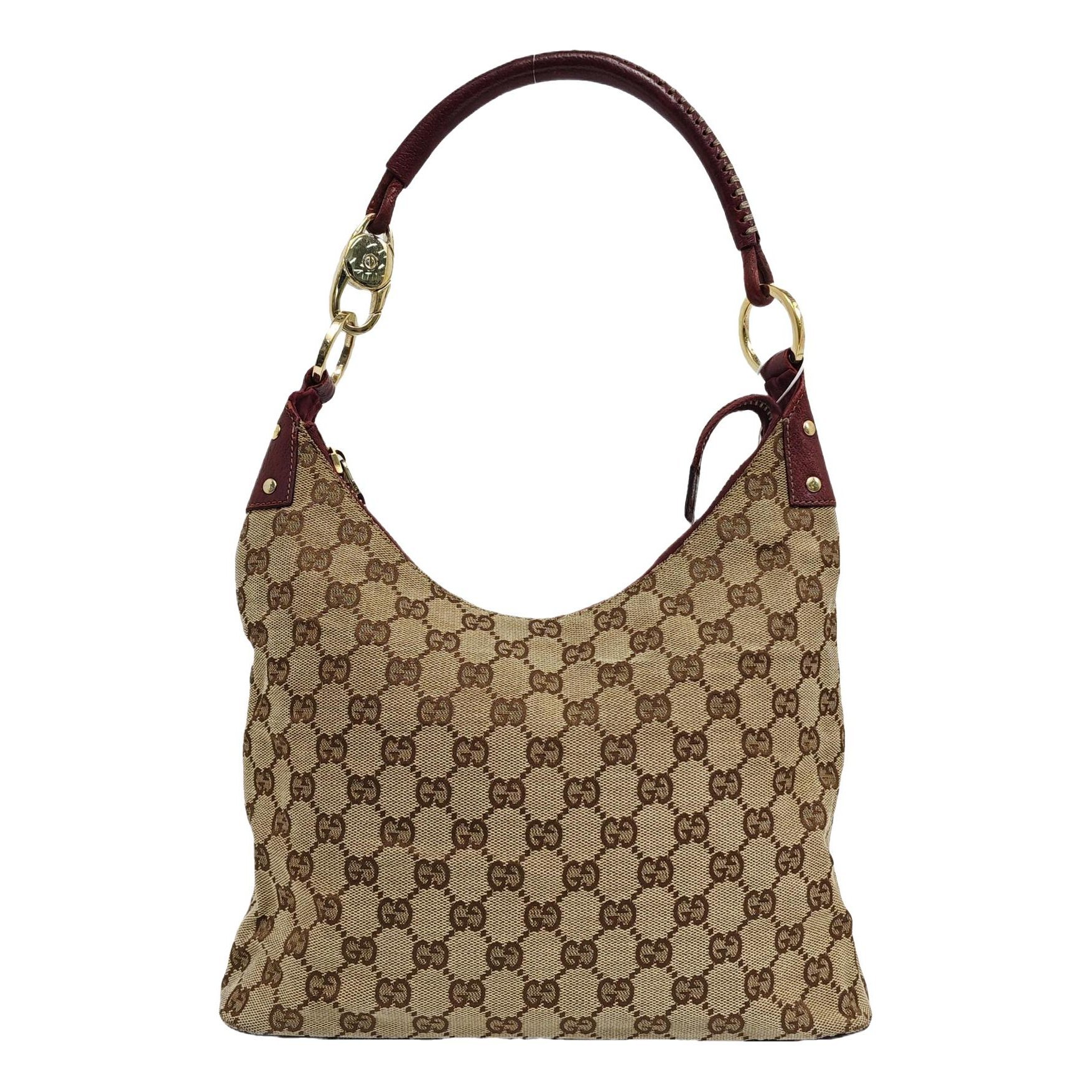 Gucci B cloth handbag