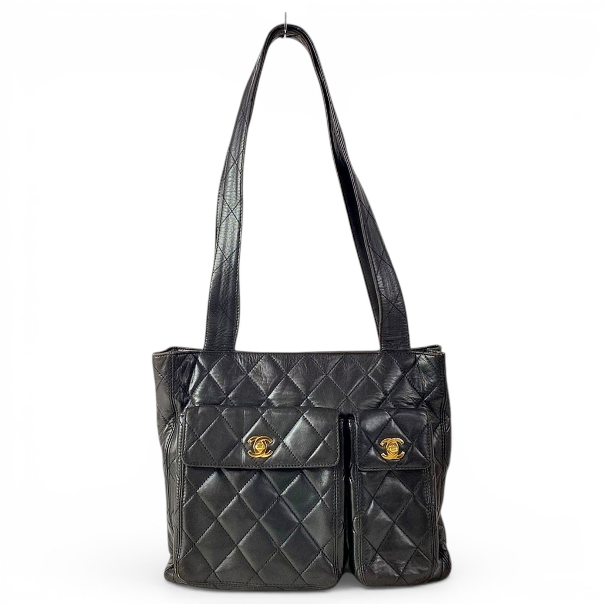 Leather tote