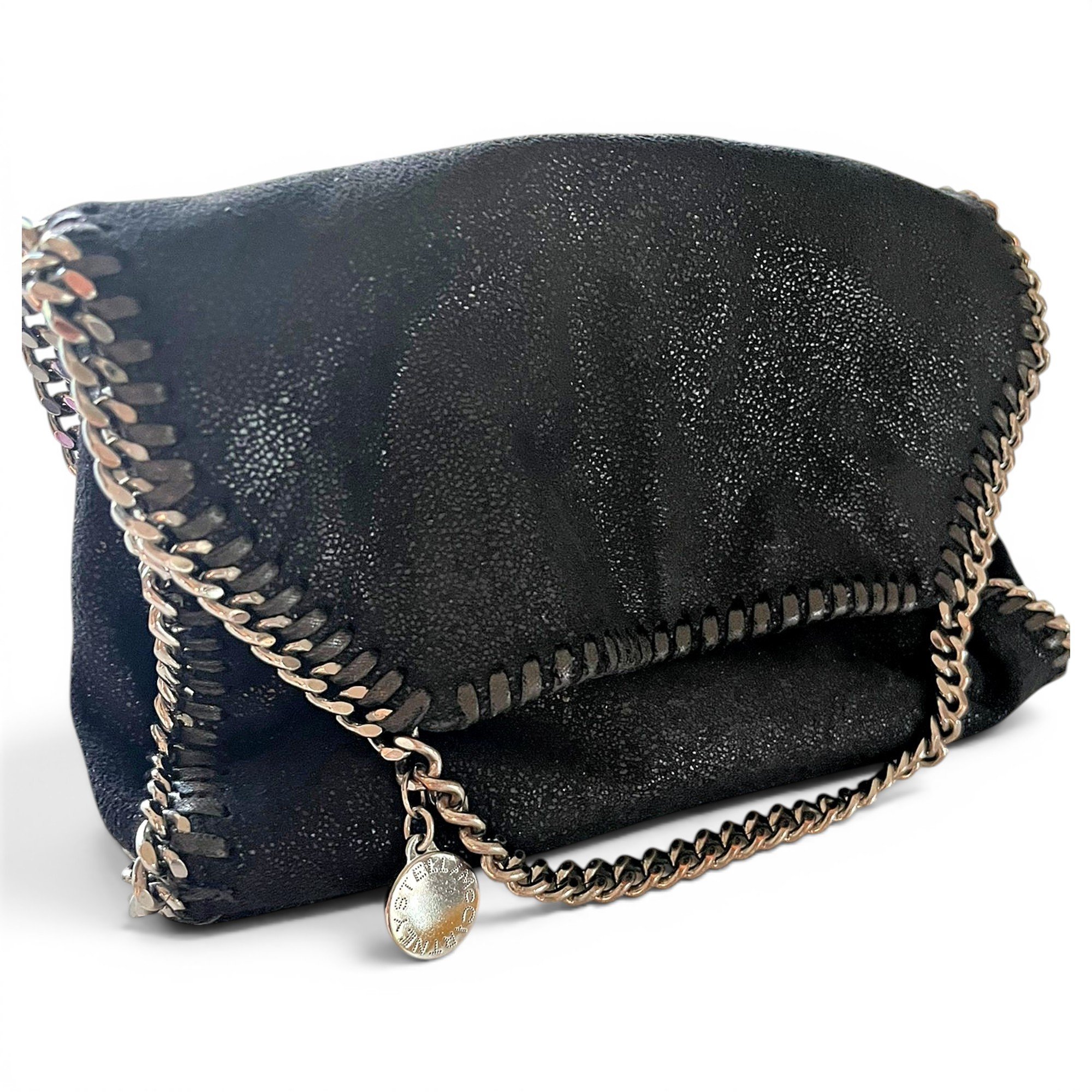 Falabella vegan leather clutch bag