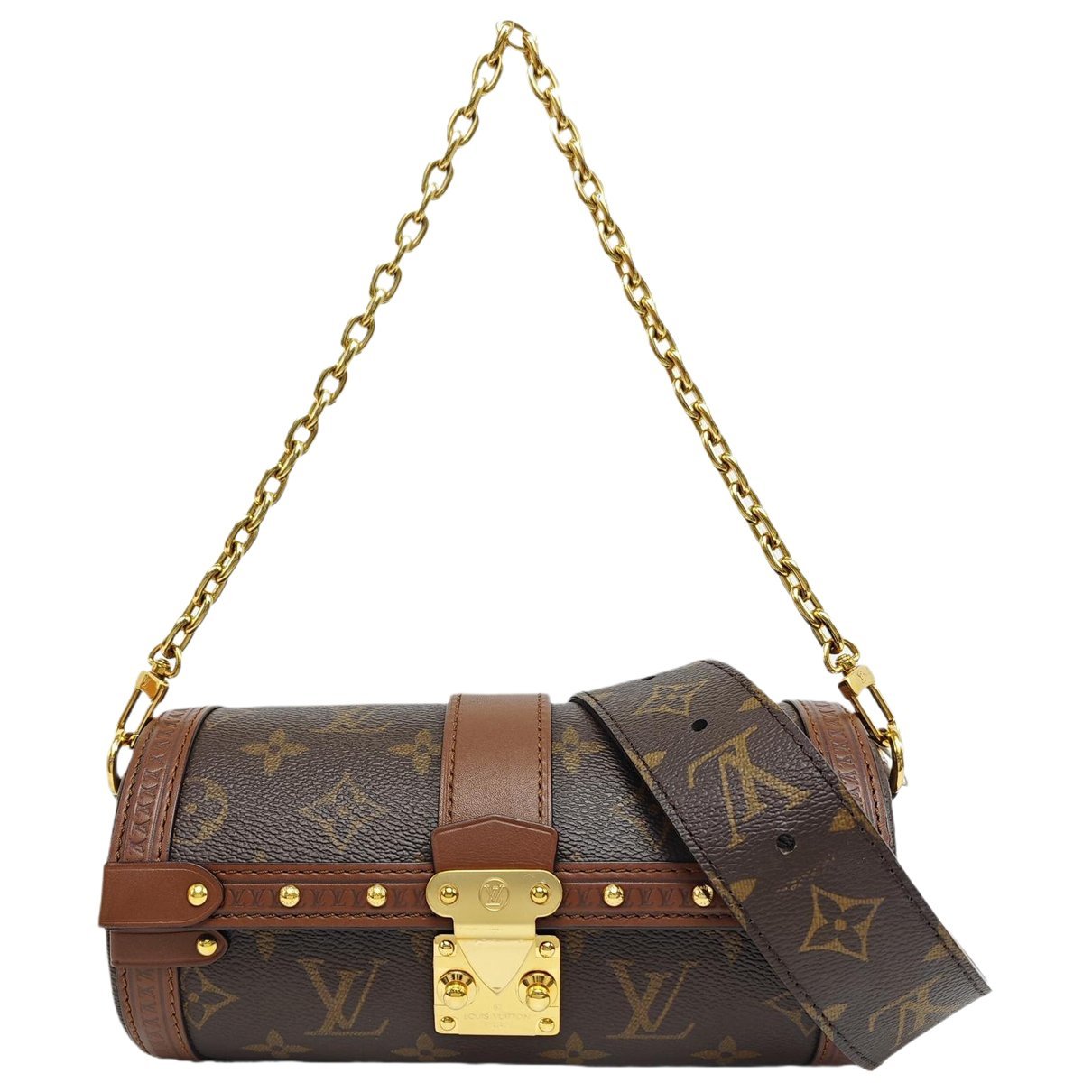 Papillon leather handbag