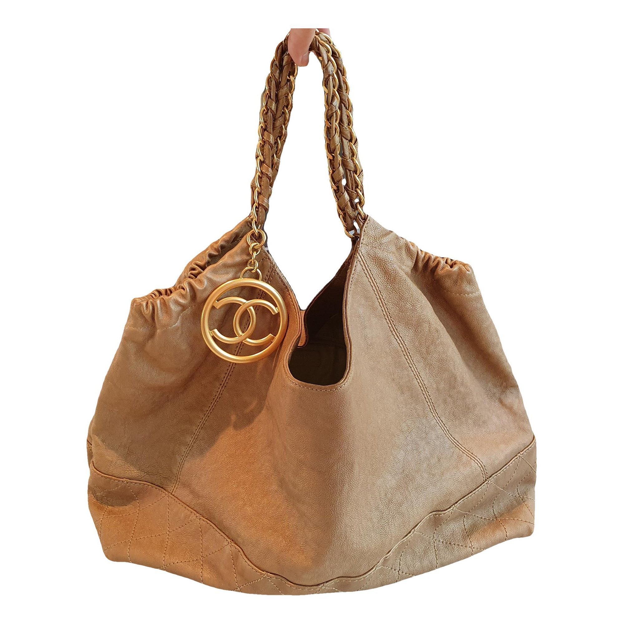 Coco Cabas leather tote