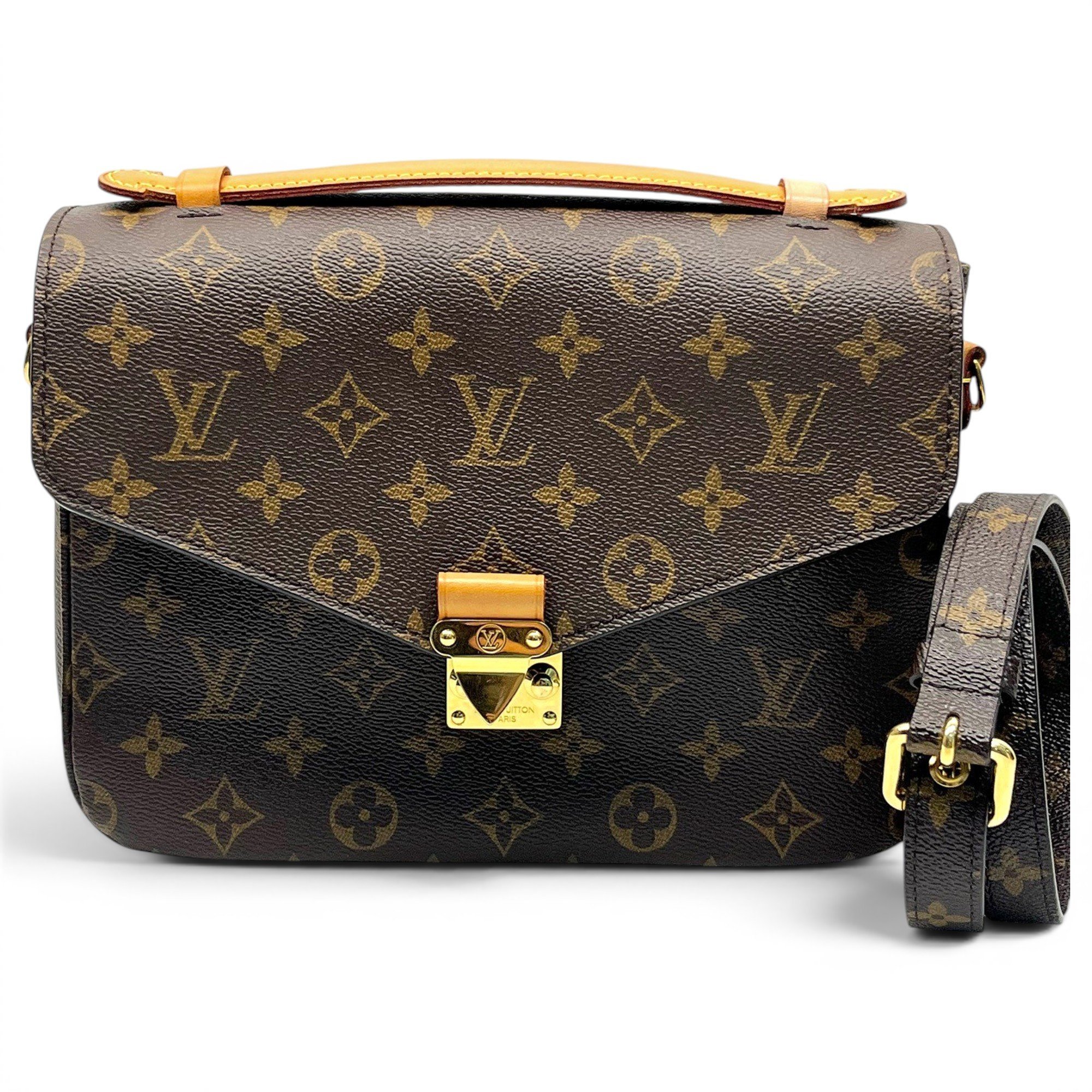 Metis leather handbag