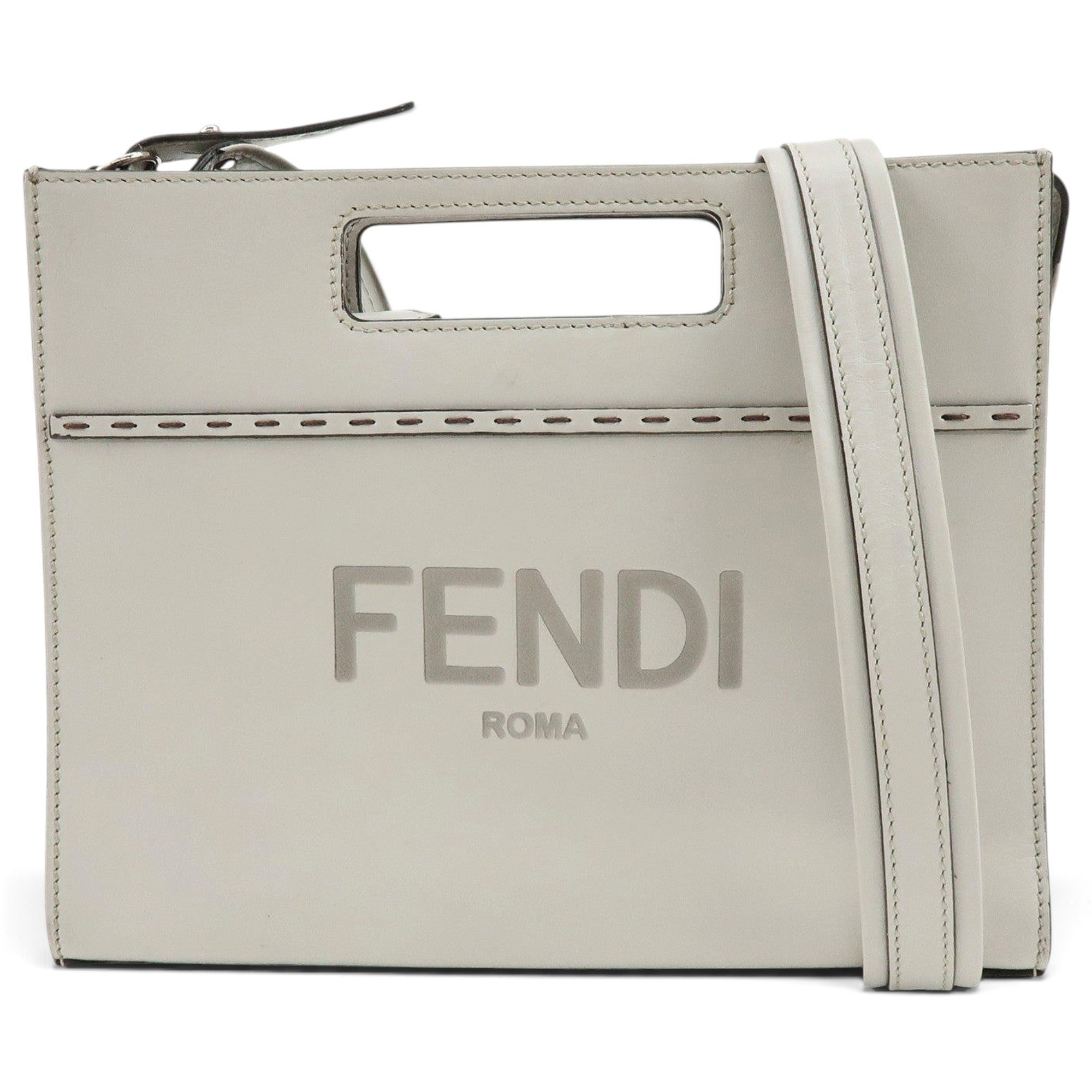 Leather crossbody bag