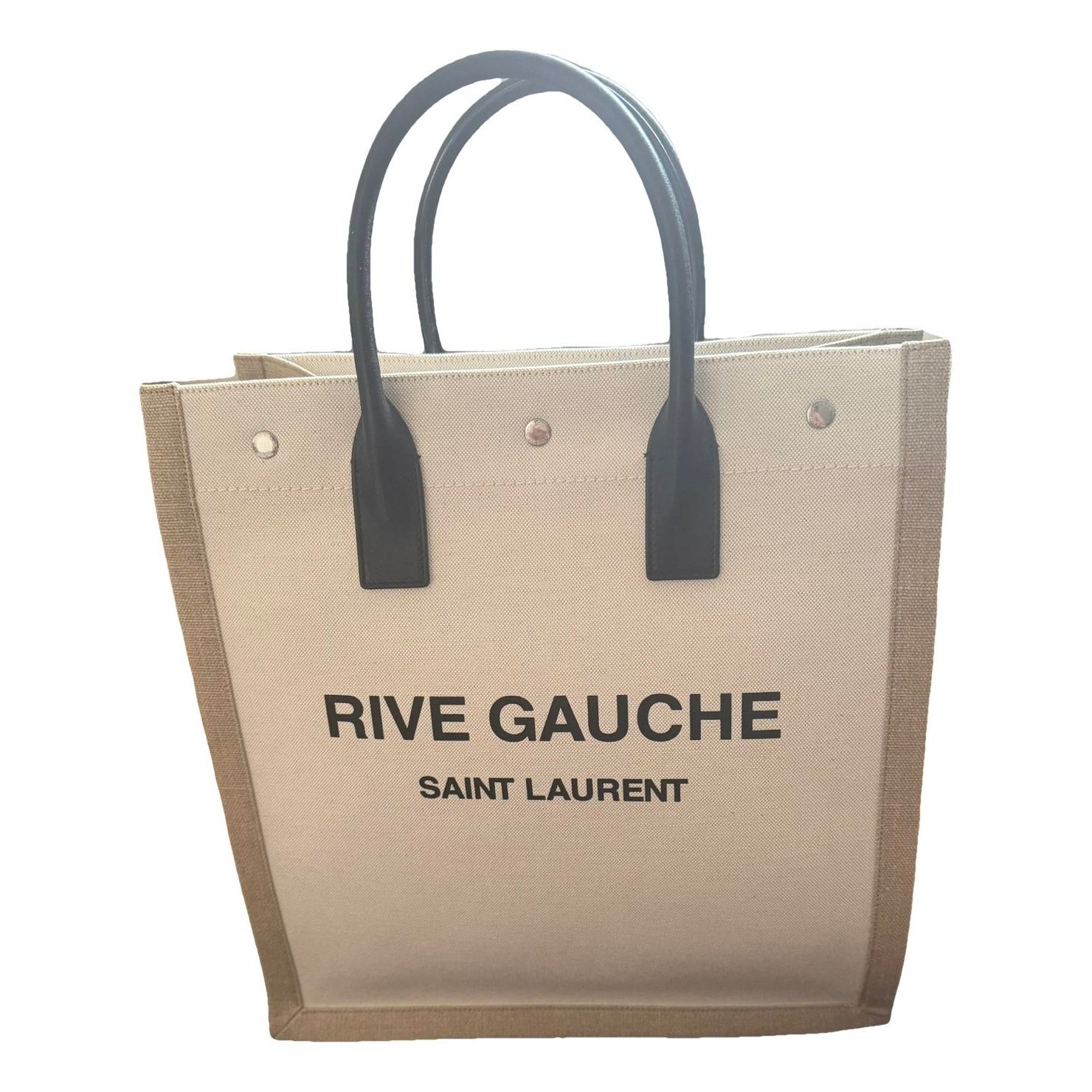 Rive Gauche linen tote