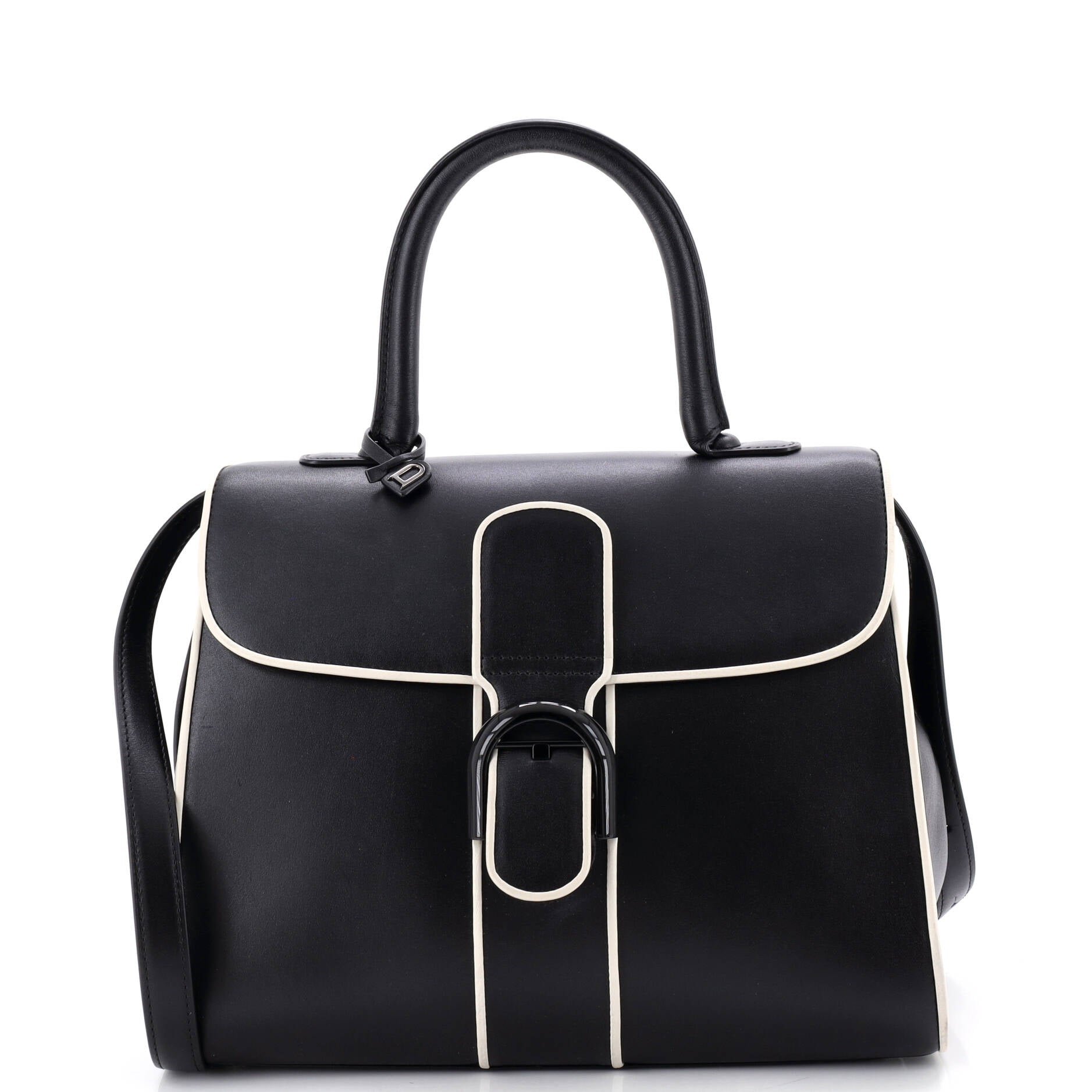 Brillant Top Handle Bag Leather MM