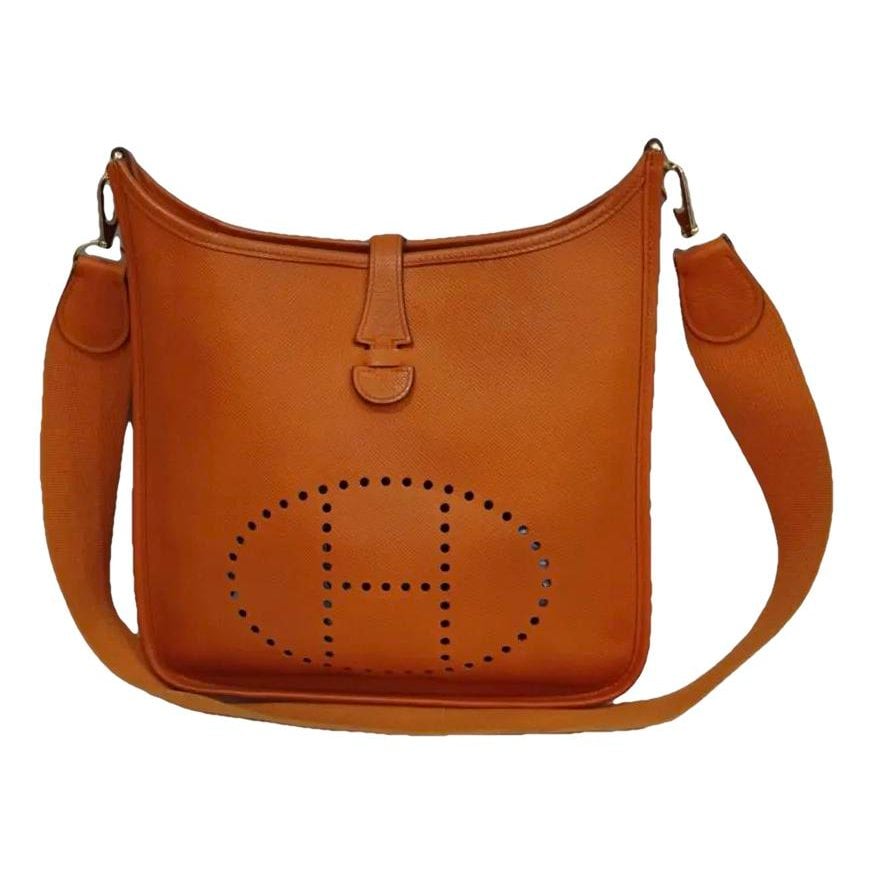 Evelyne leather handbag