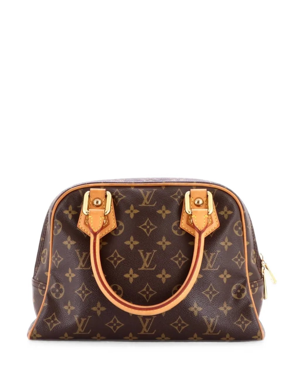 Manhattan Handbag Monogram Canvas PM satchel