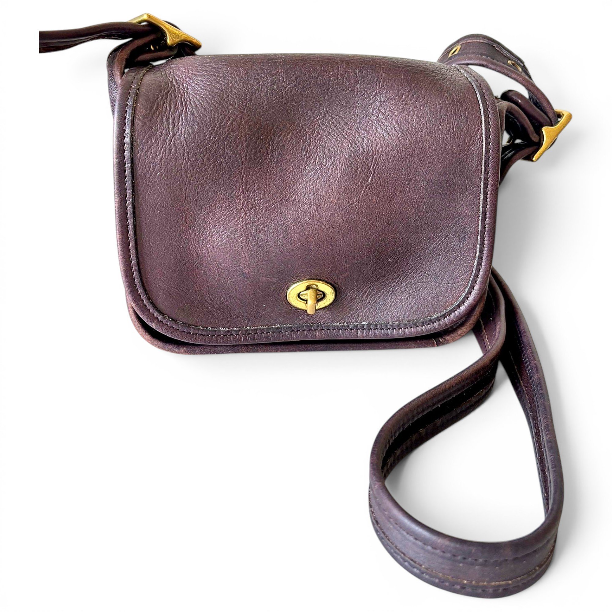 Leather crossbody bag