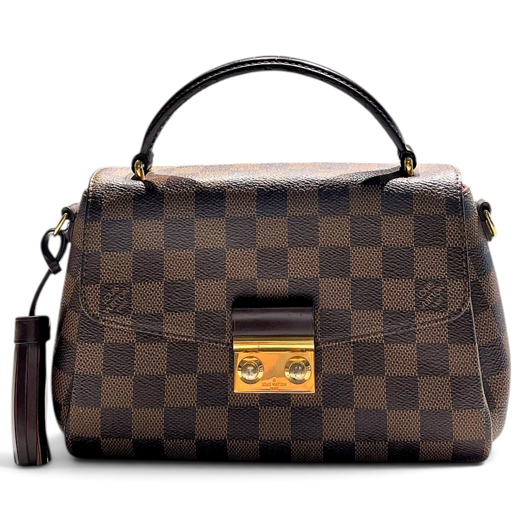 Croisette leather handbag