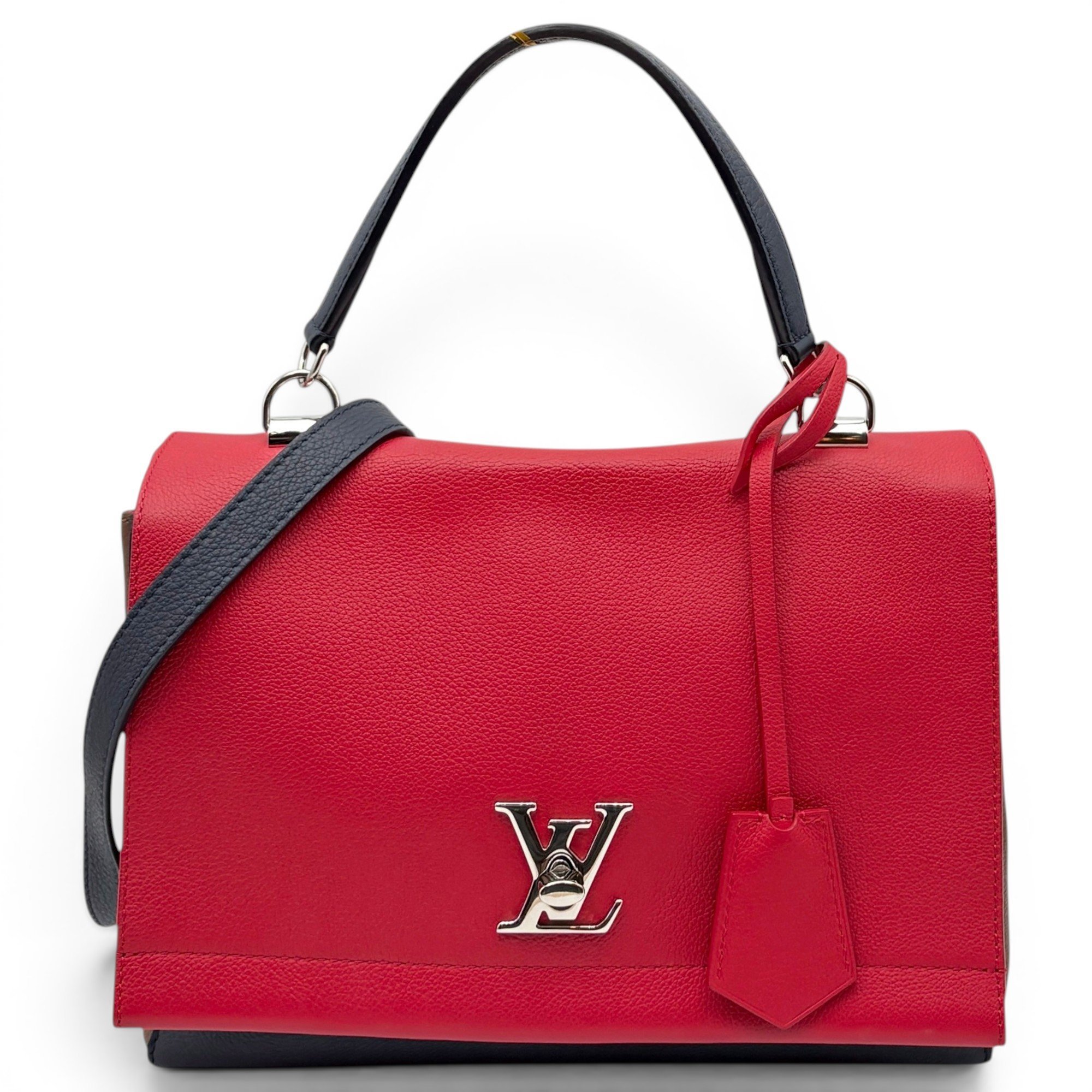 Lockme pony-style calfskin handbag