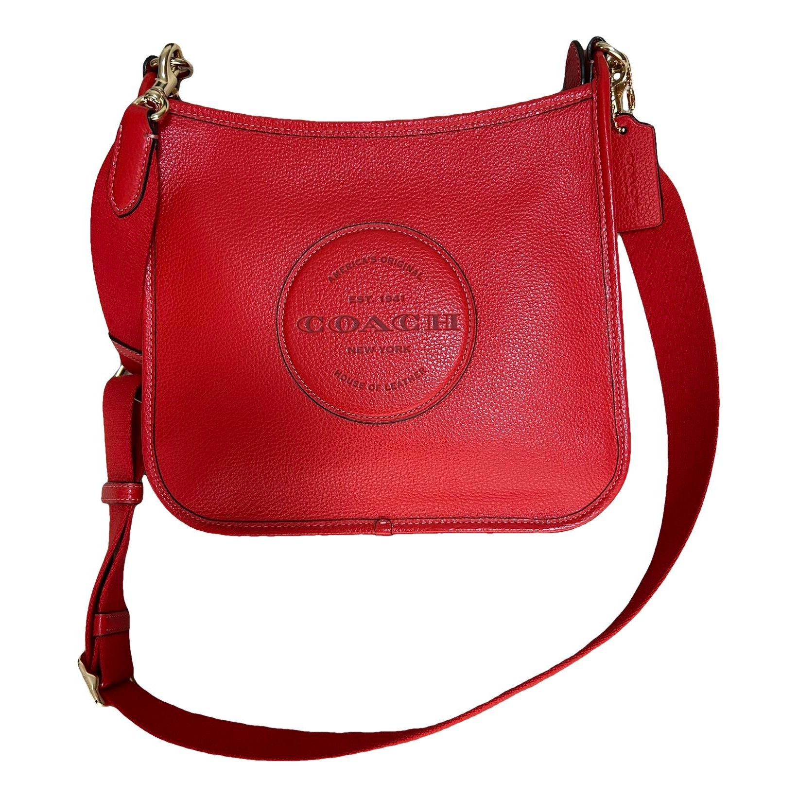 Leather crossbody bag