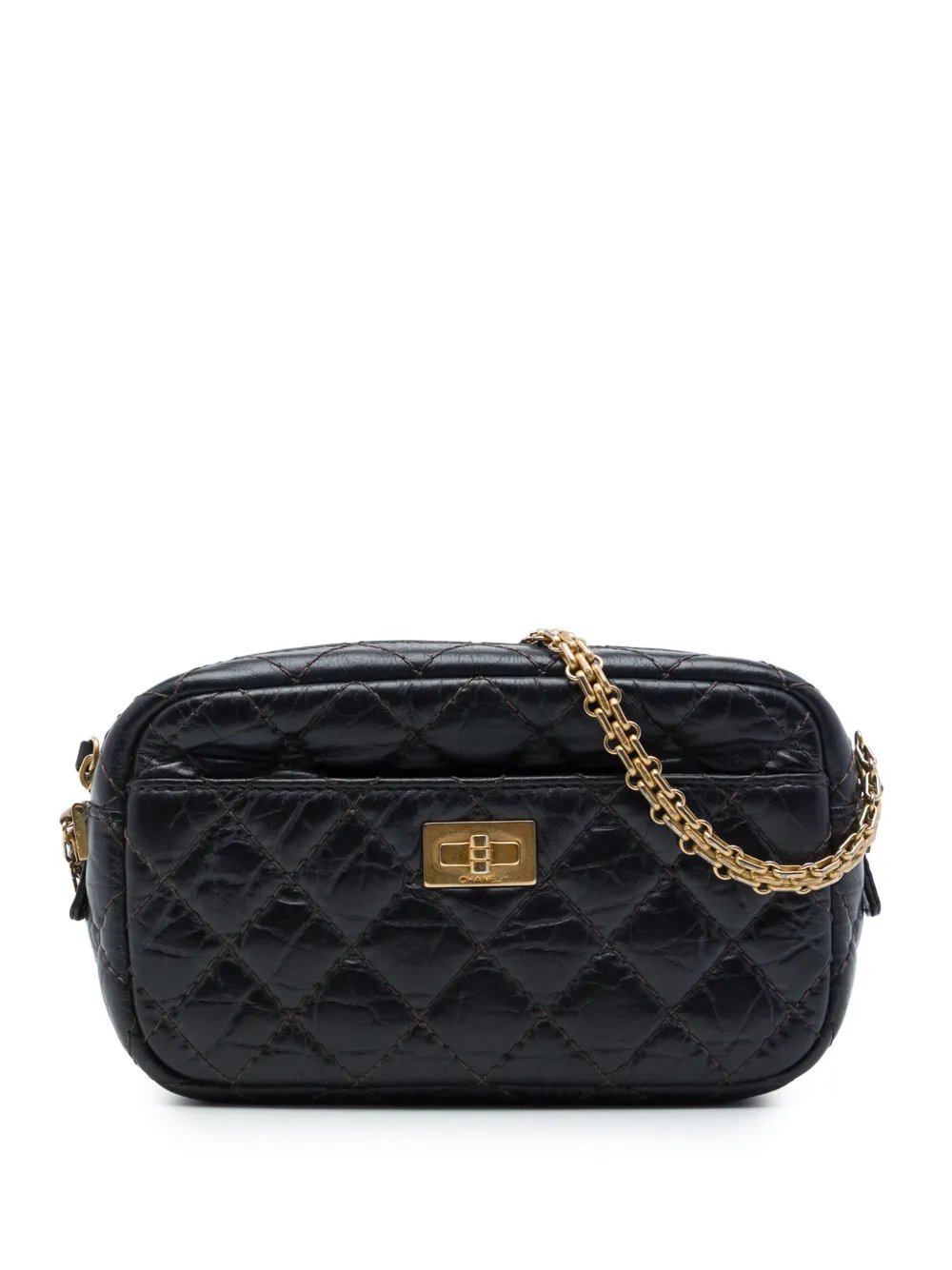 2018 Mini Quilted Aged Calfskin Reissue Camera Bag crossbody bag