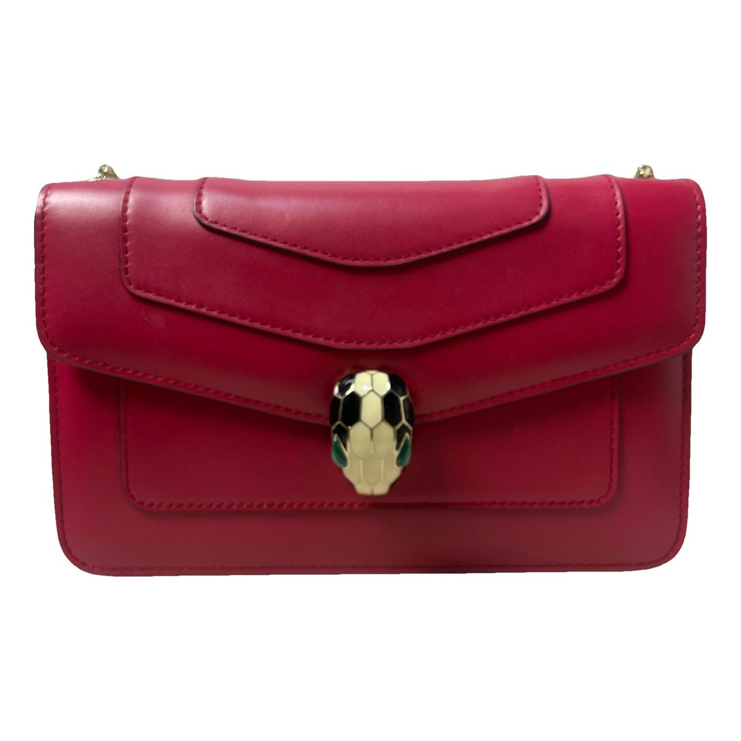 Serpenti leather crossbody bag