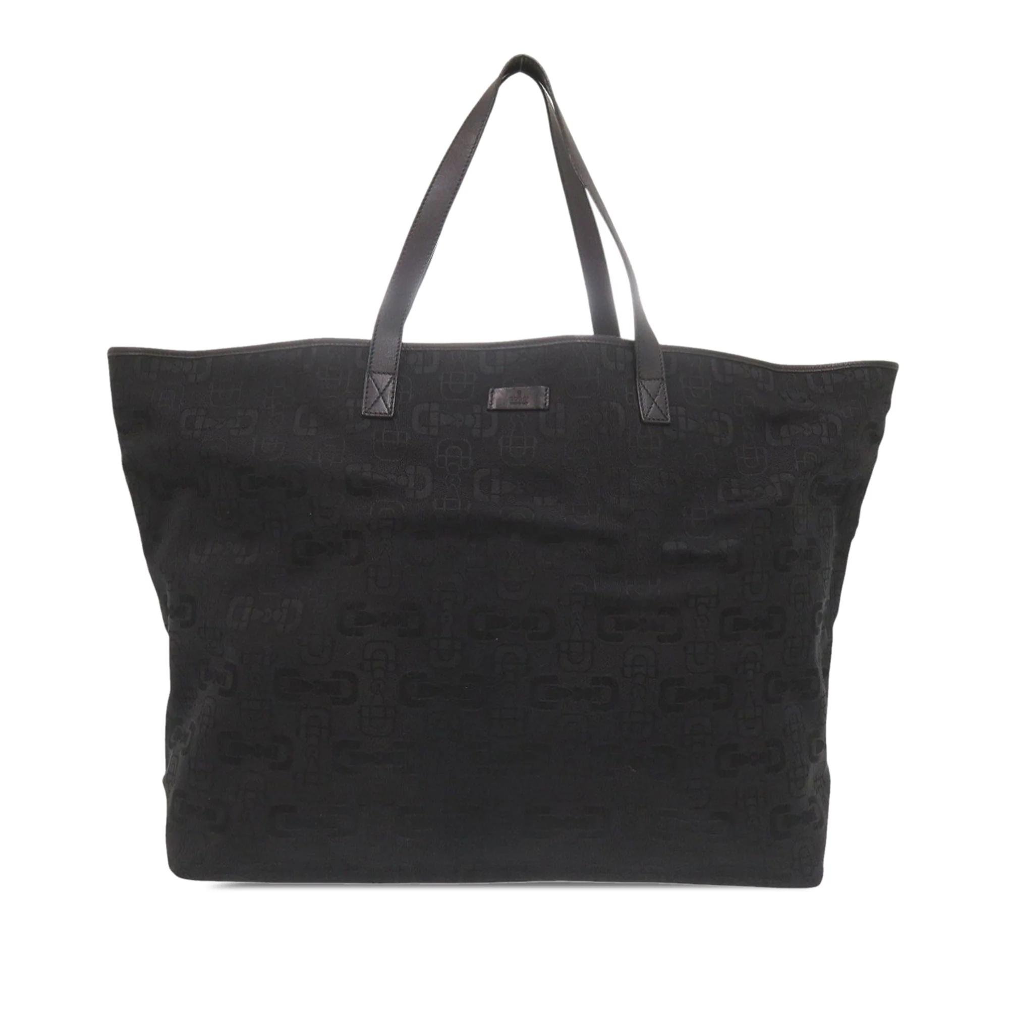 Leather tote
