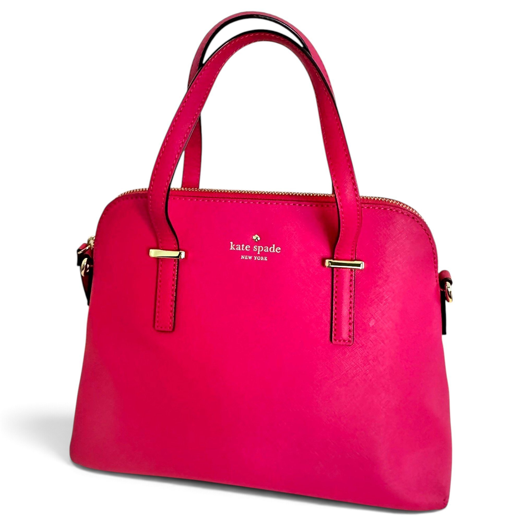 Leather handbag