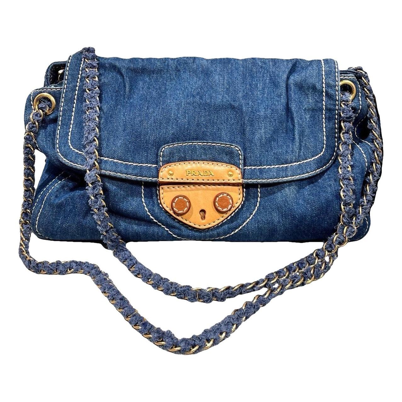 Triangle cloth crossbody bag