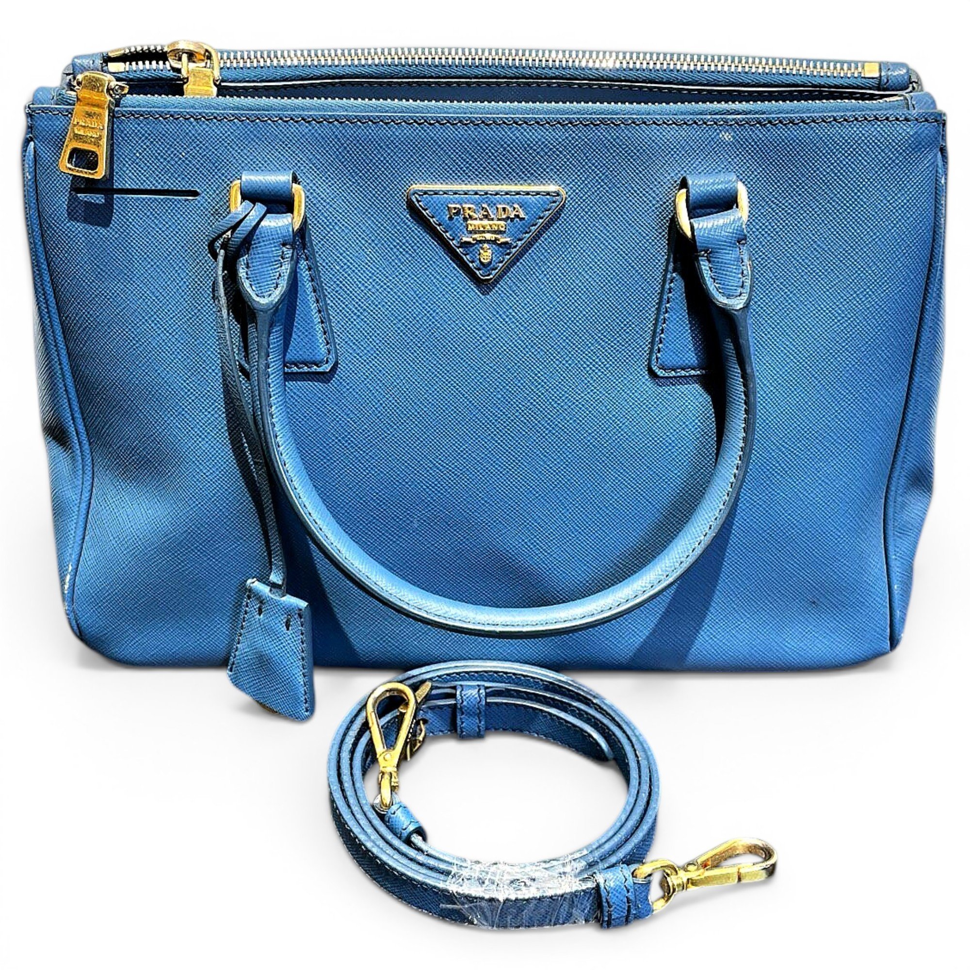Galleria leather handbag