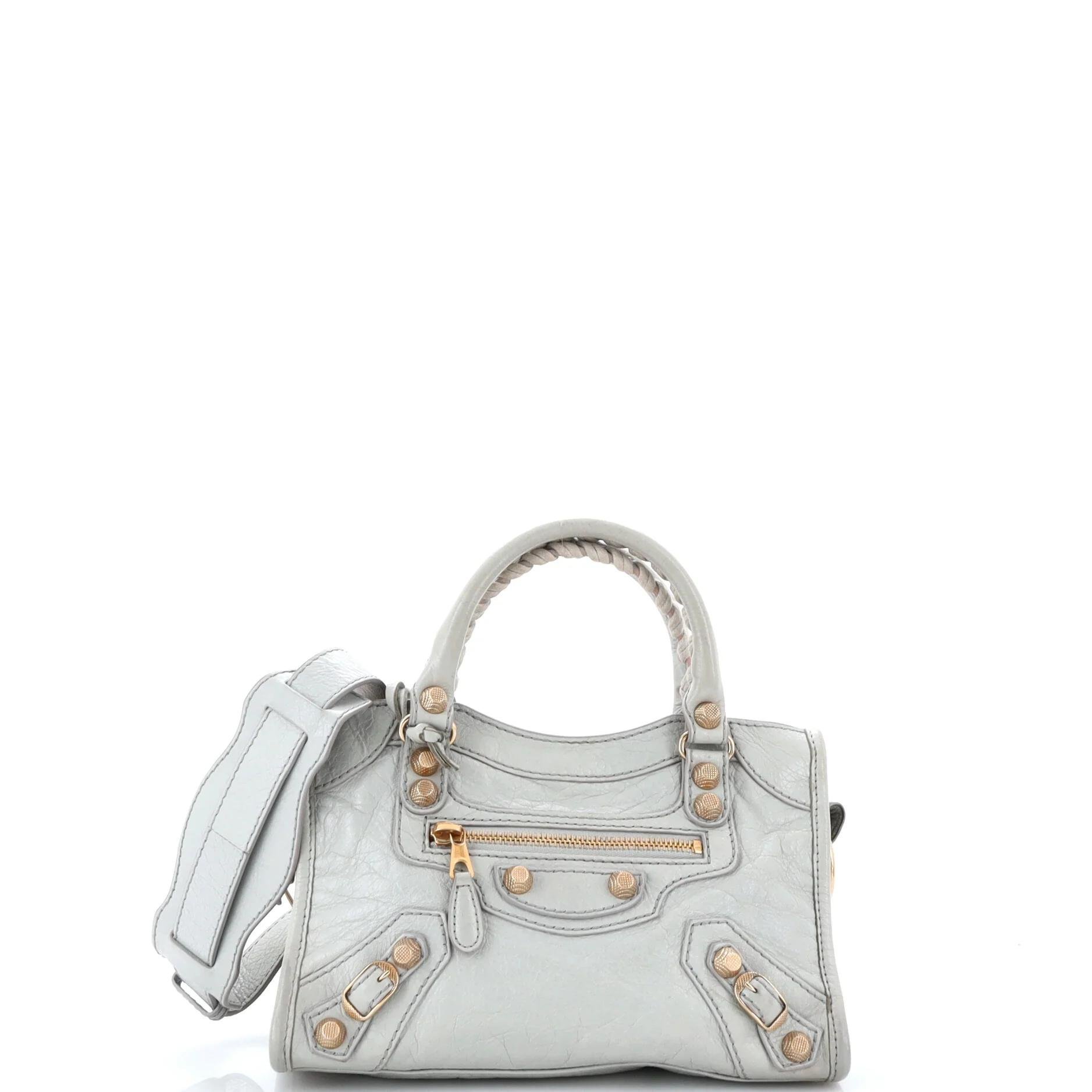Leather satchel