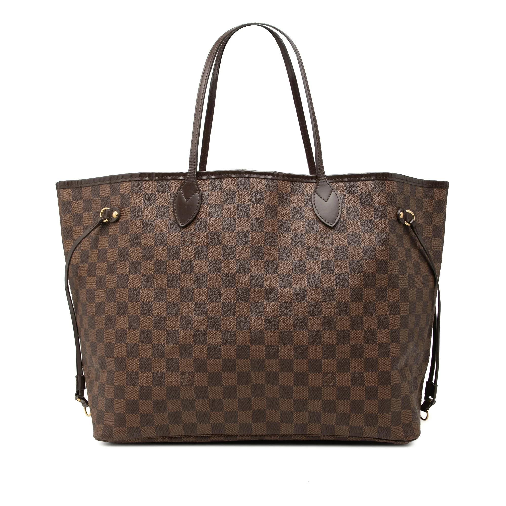 Neverfull leather tote