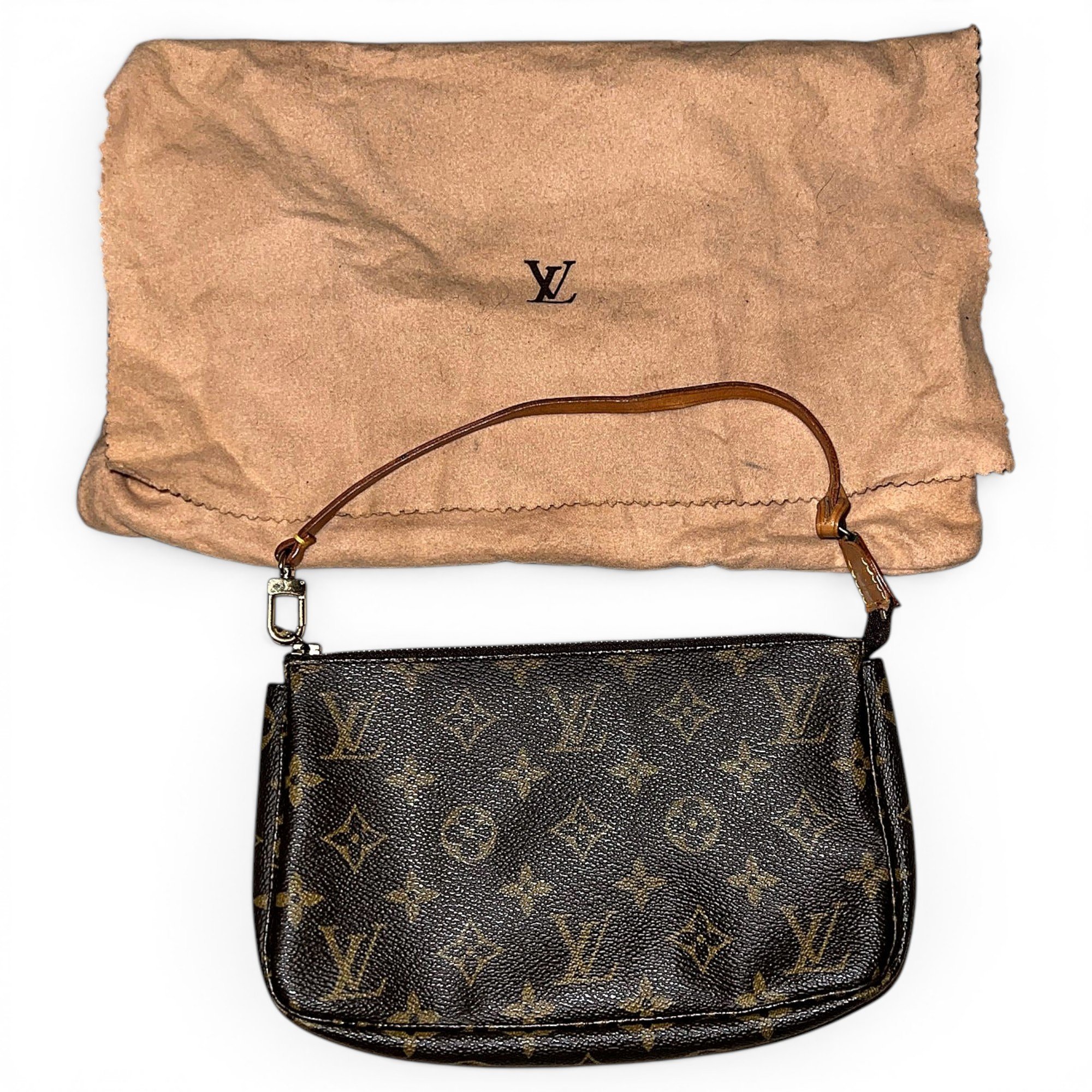 Pochette Accessoire leather handbag