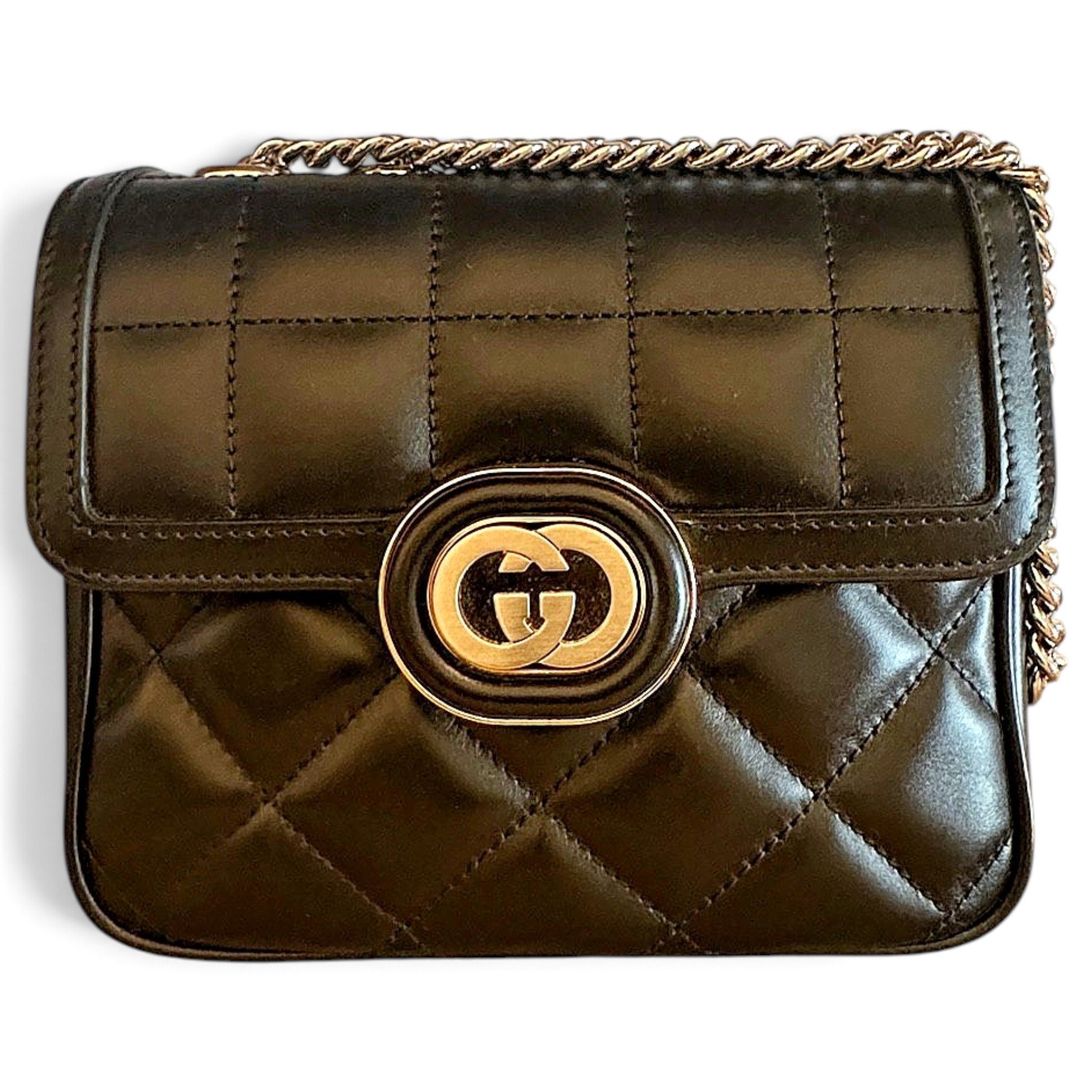 GG Marmont Flap leather handbag