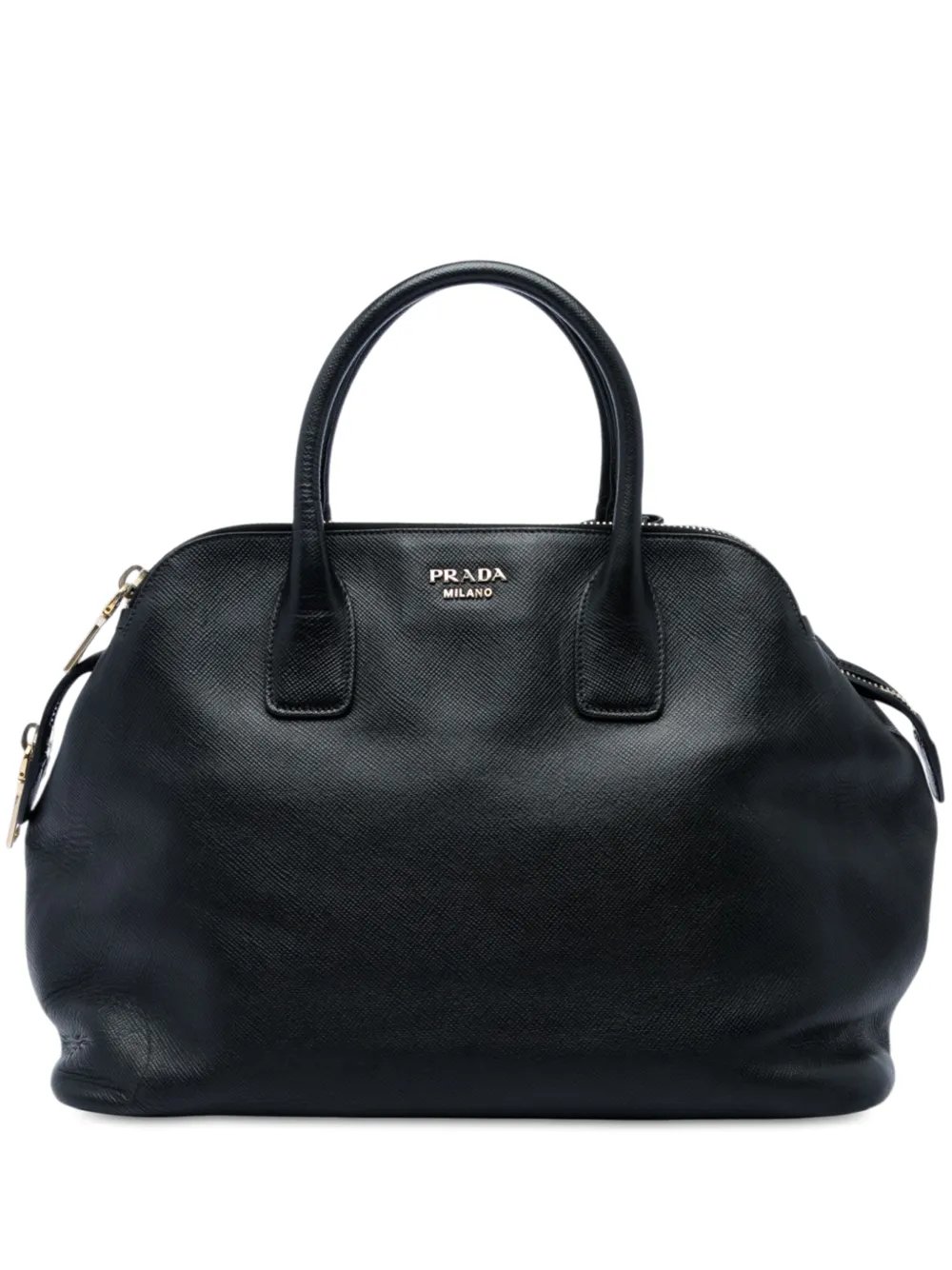 2000-2026 Saffiano Cuir Triple Zip Dome Top Handle Bag handbag