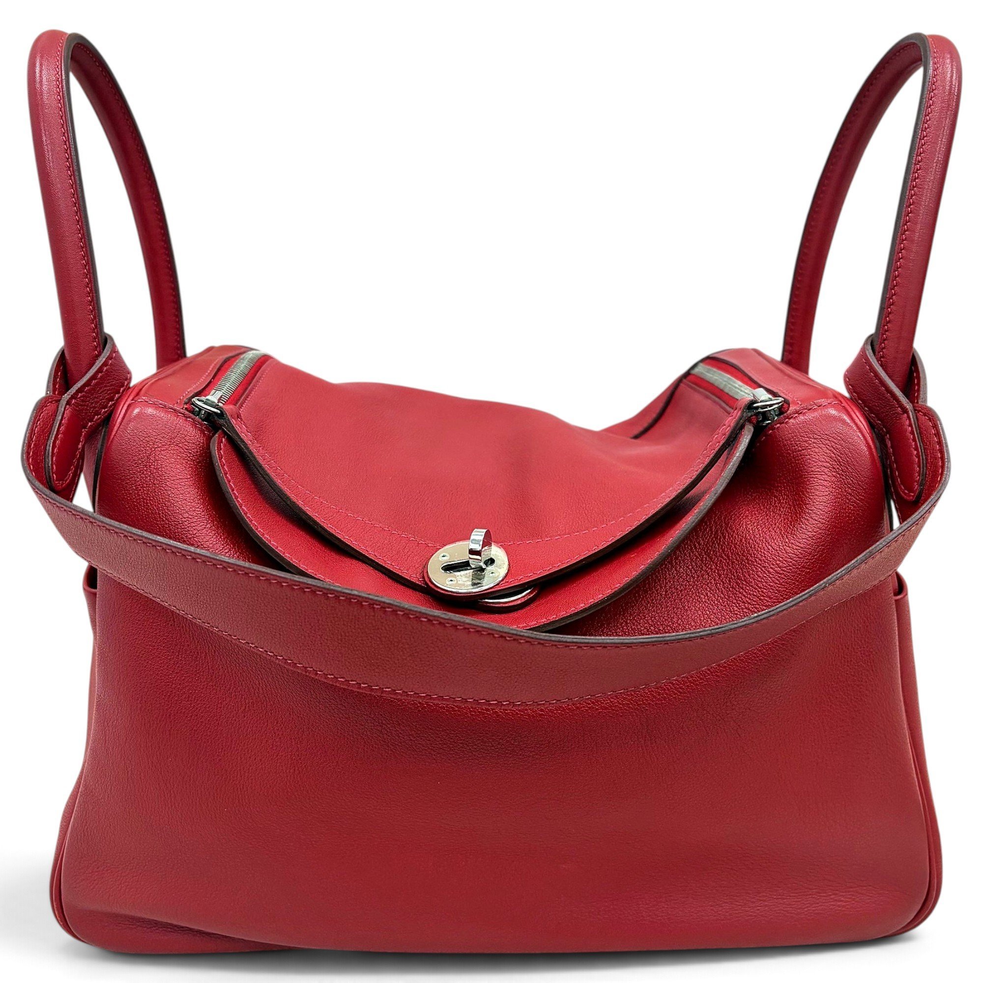 Lindy leather handbag