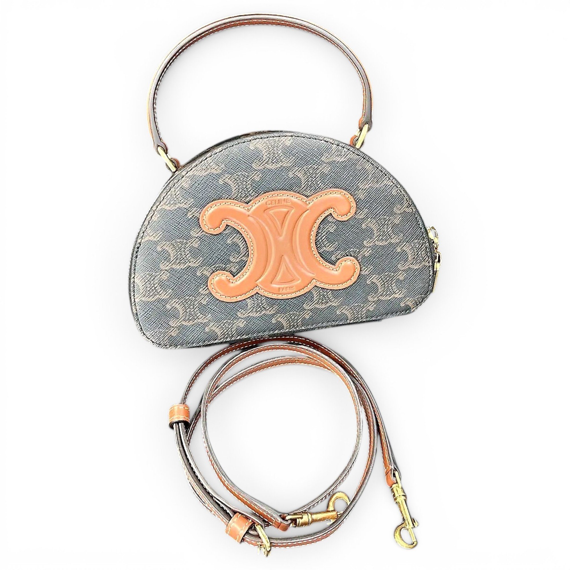 Folco vinyl handbag