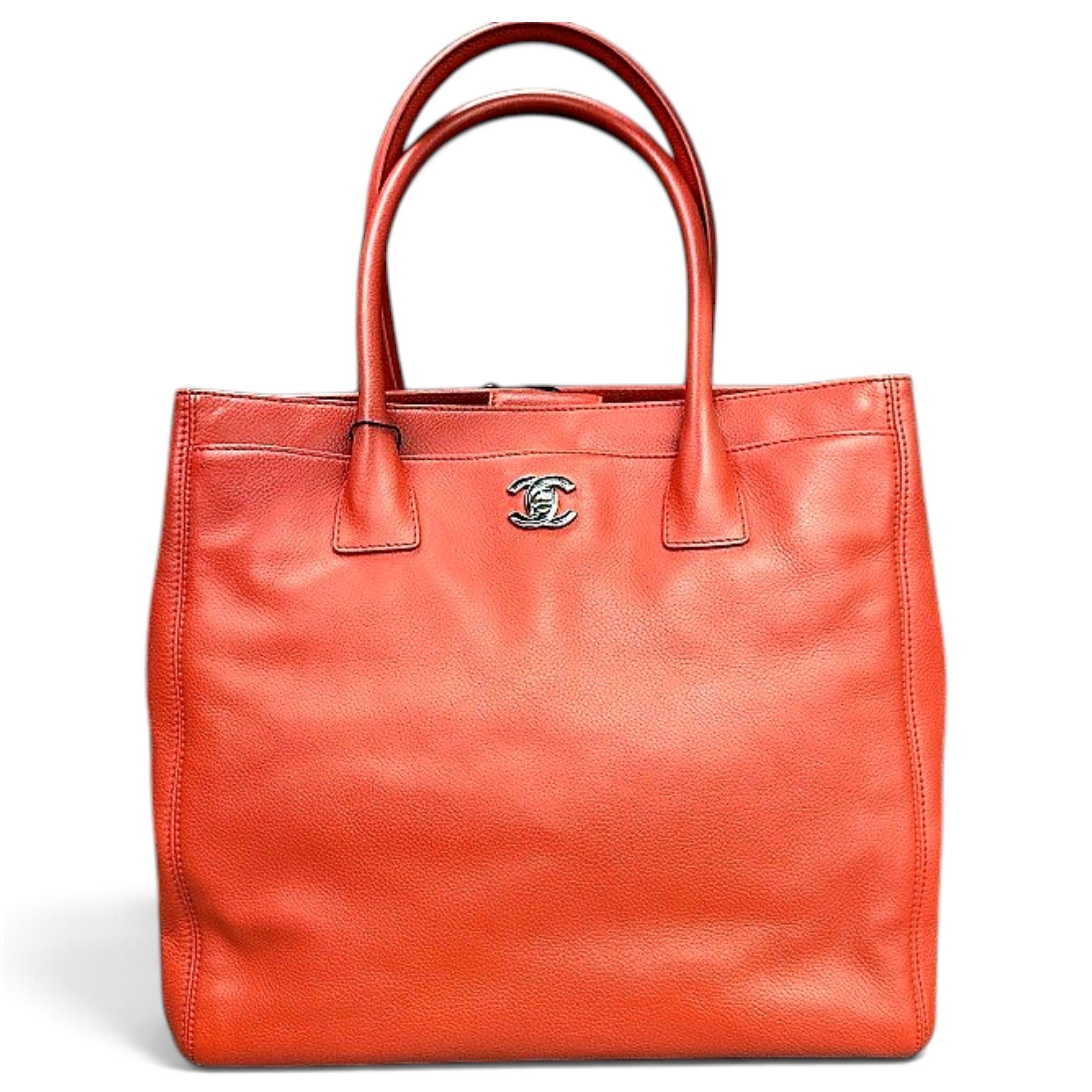 Leather tote