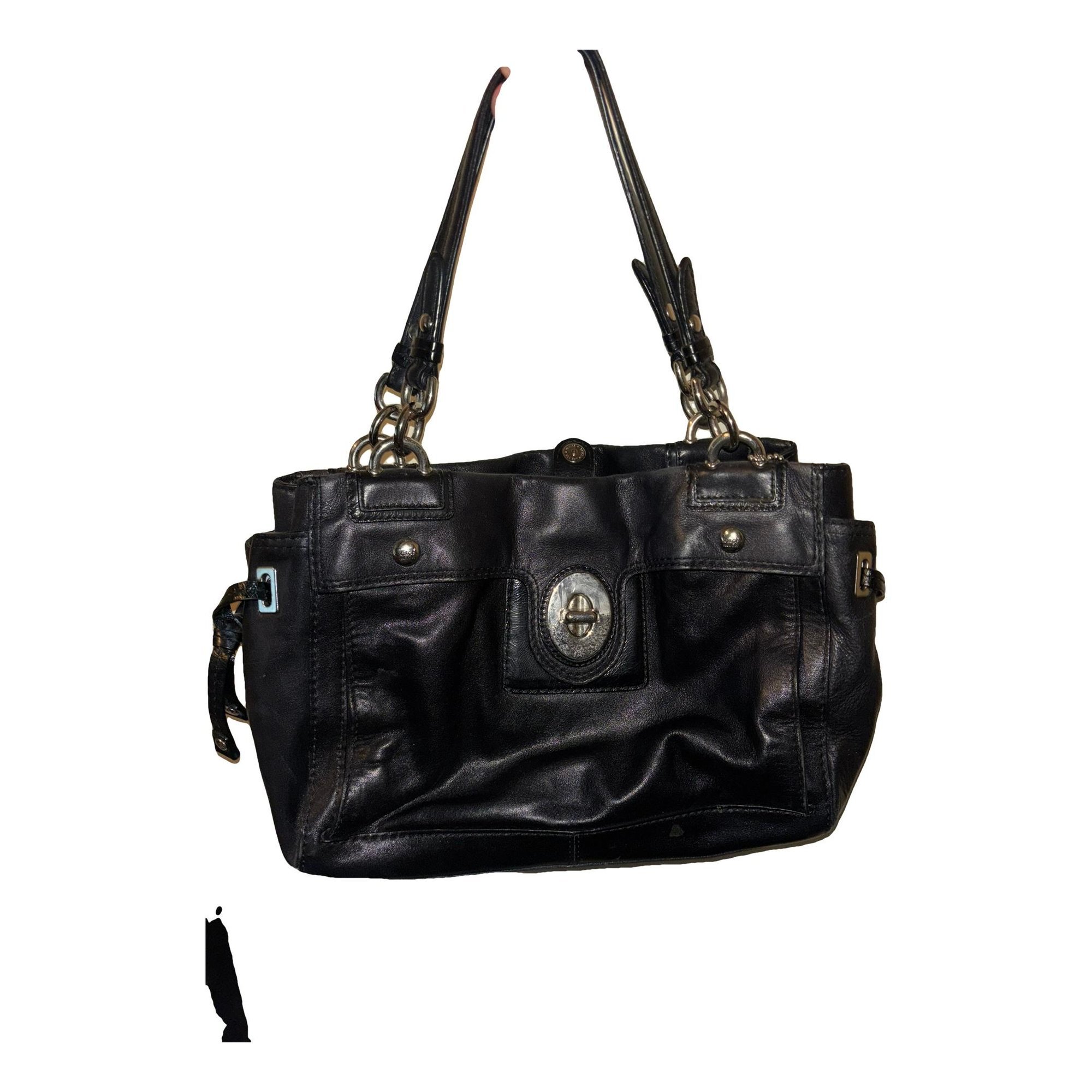 Leather handbag