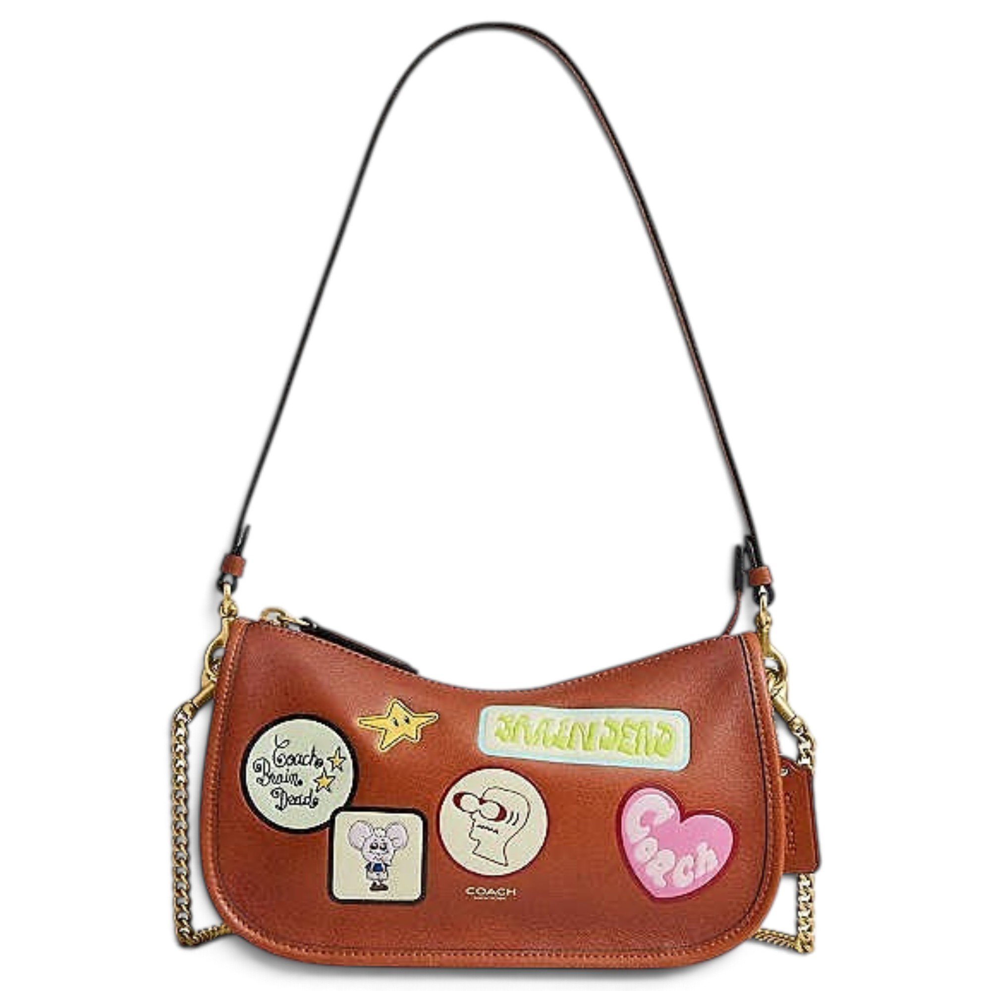 Leather crossbody bag