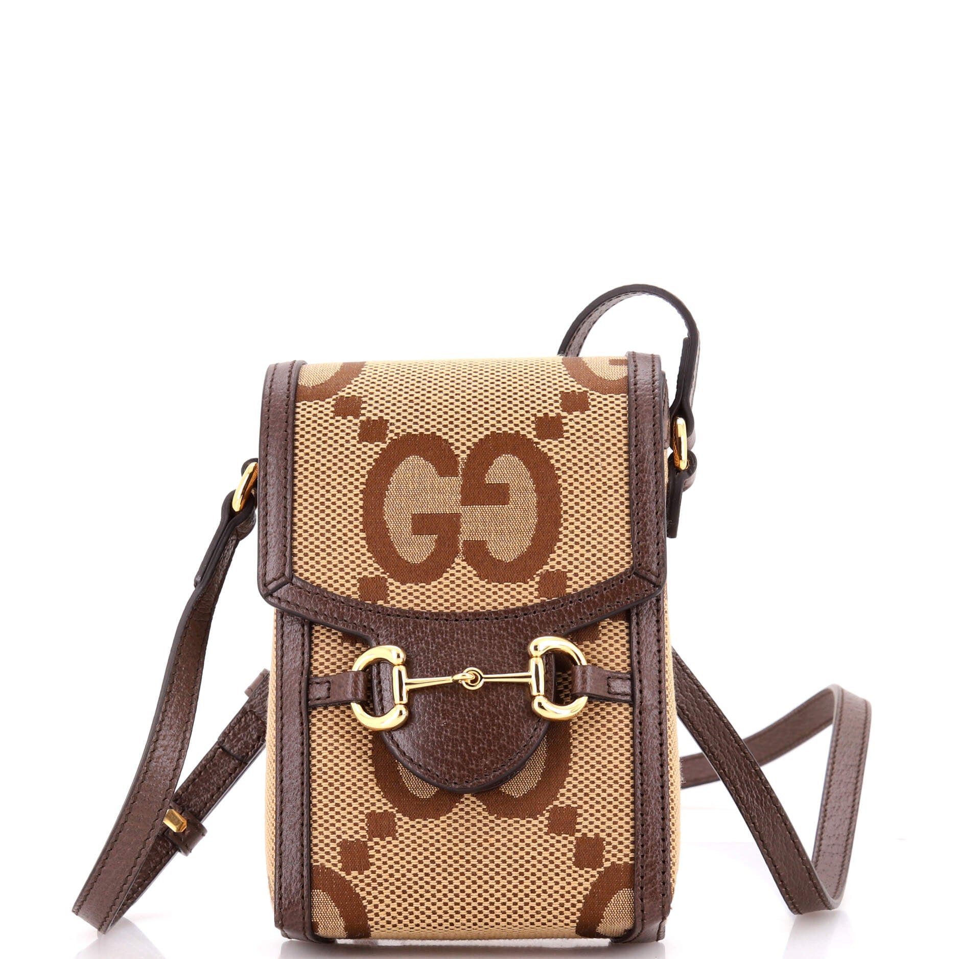 Horsebit 1955 Crossbody Bag Jumbo GG Canvas Mini