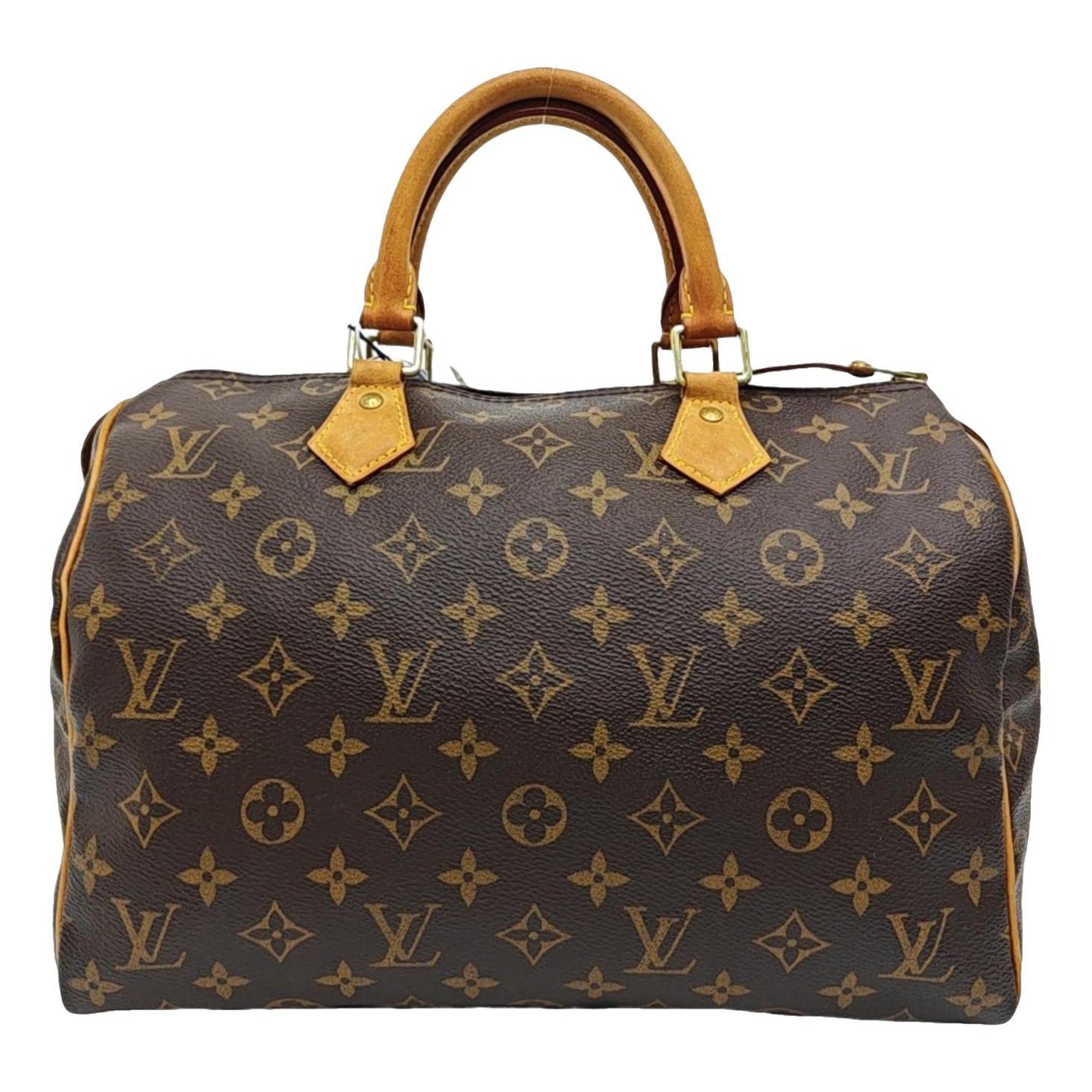 Louis Vuitton Nano Speedy / Mini HL leather handbag