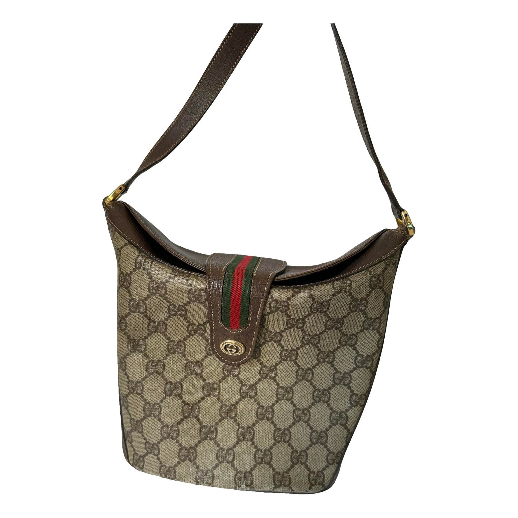 Leather crossbody bag