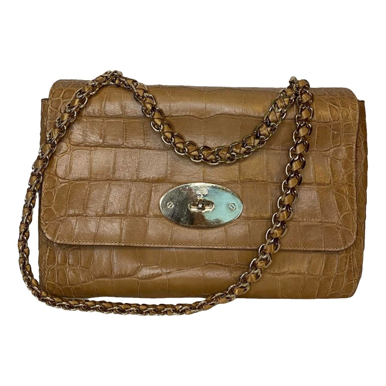 Lily leather handbag