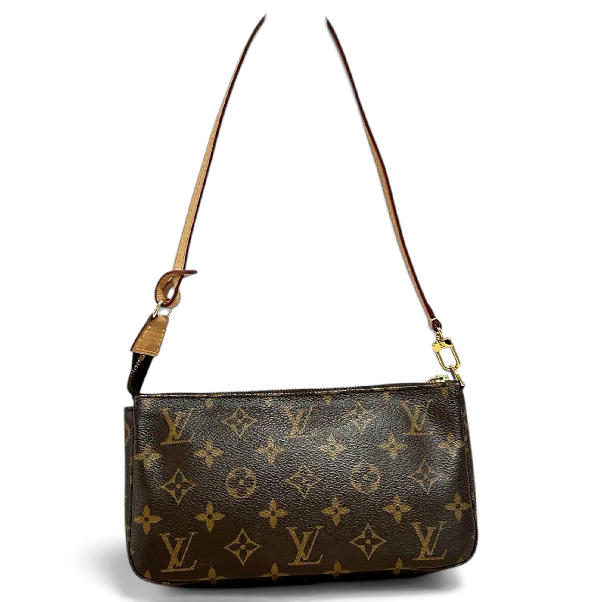 Pochette Accessoire leather handbag