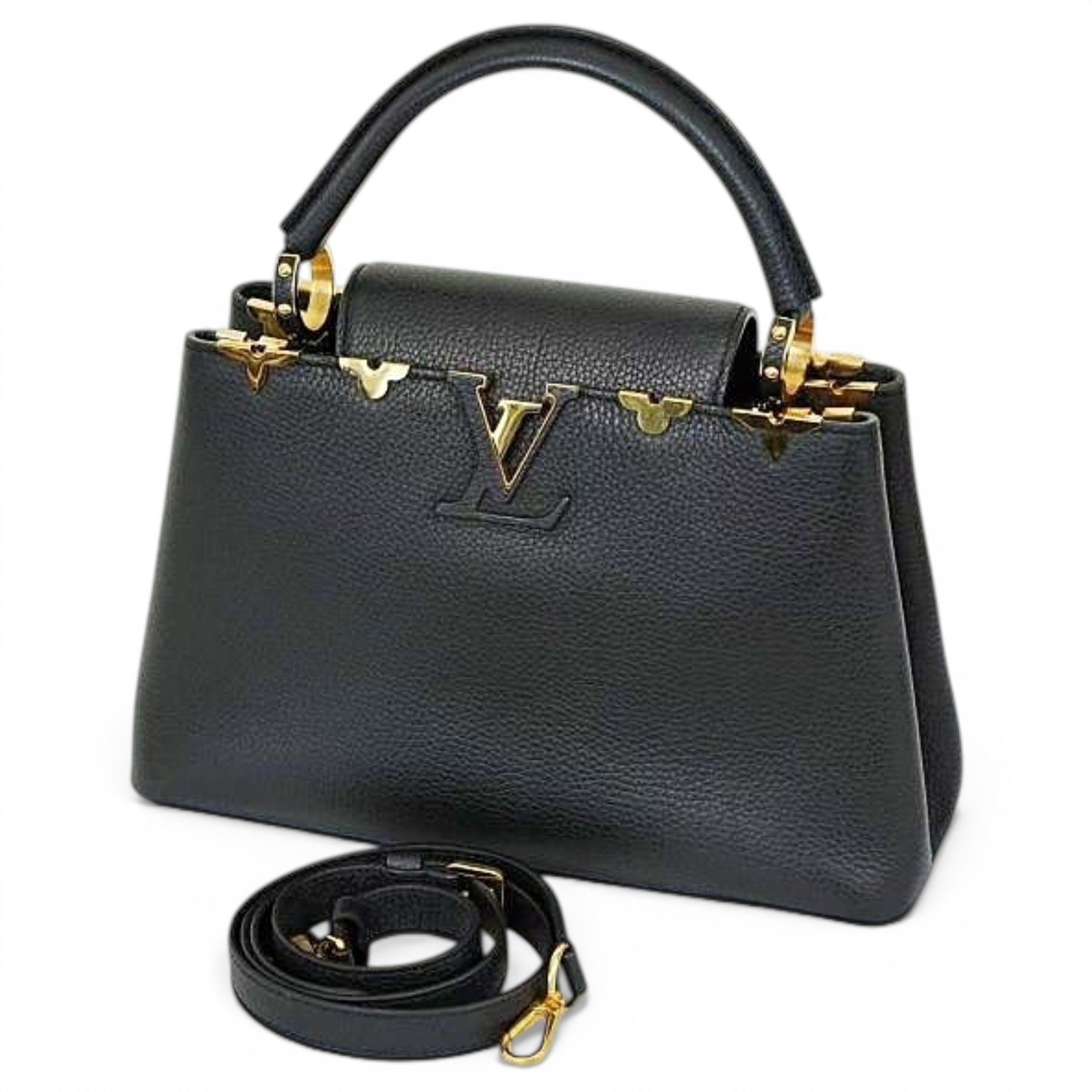 Capucines leather handbag