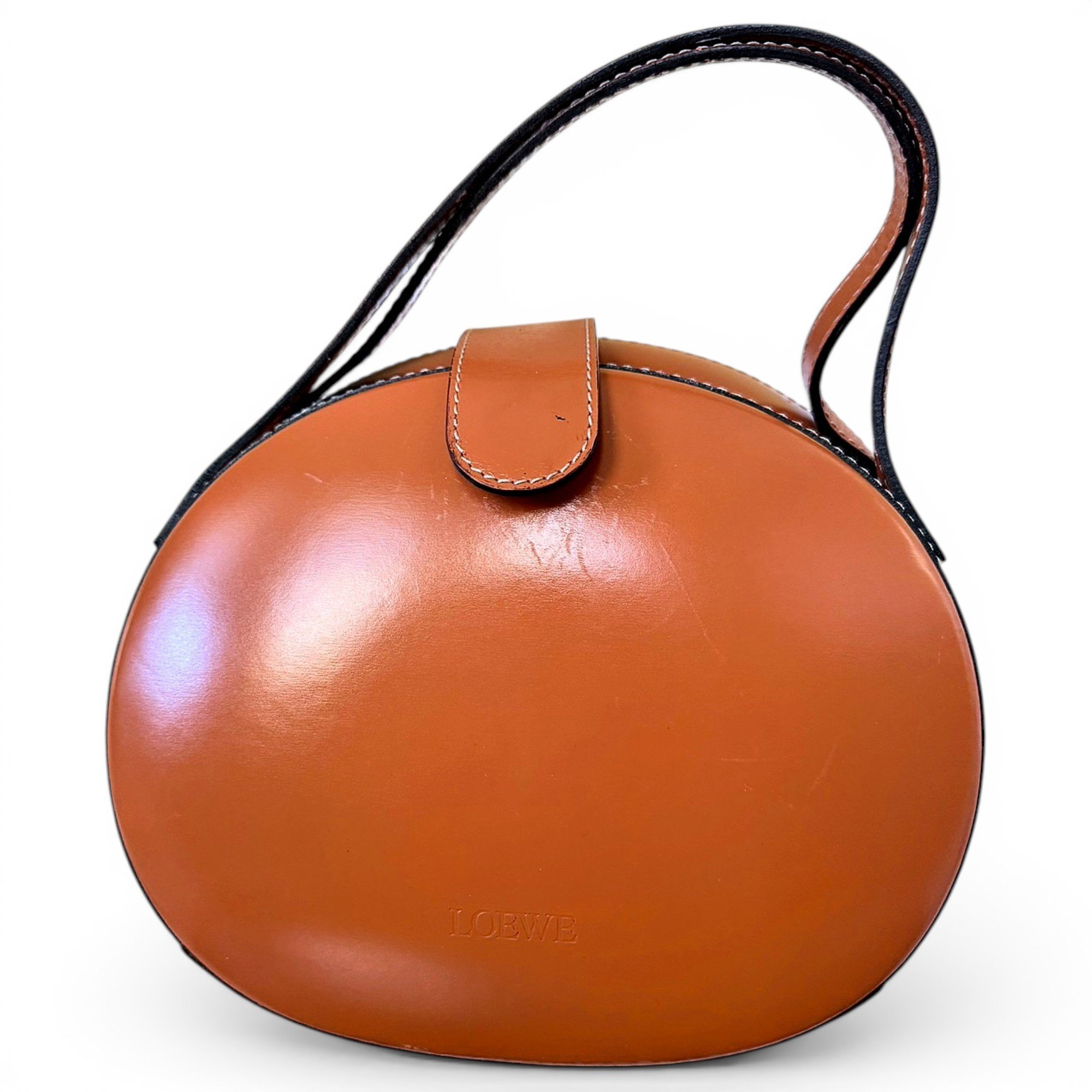 Leather handbag