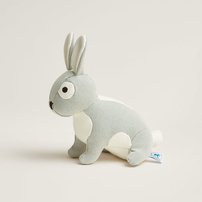 Bleu Nattier Celestin Rabbit Plush